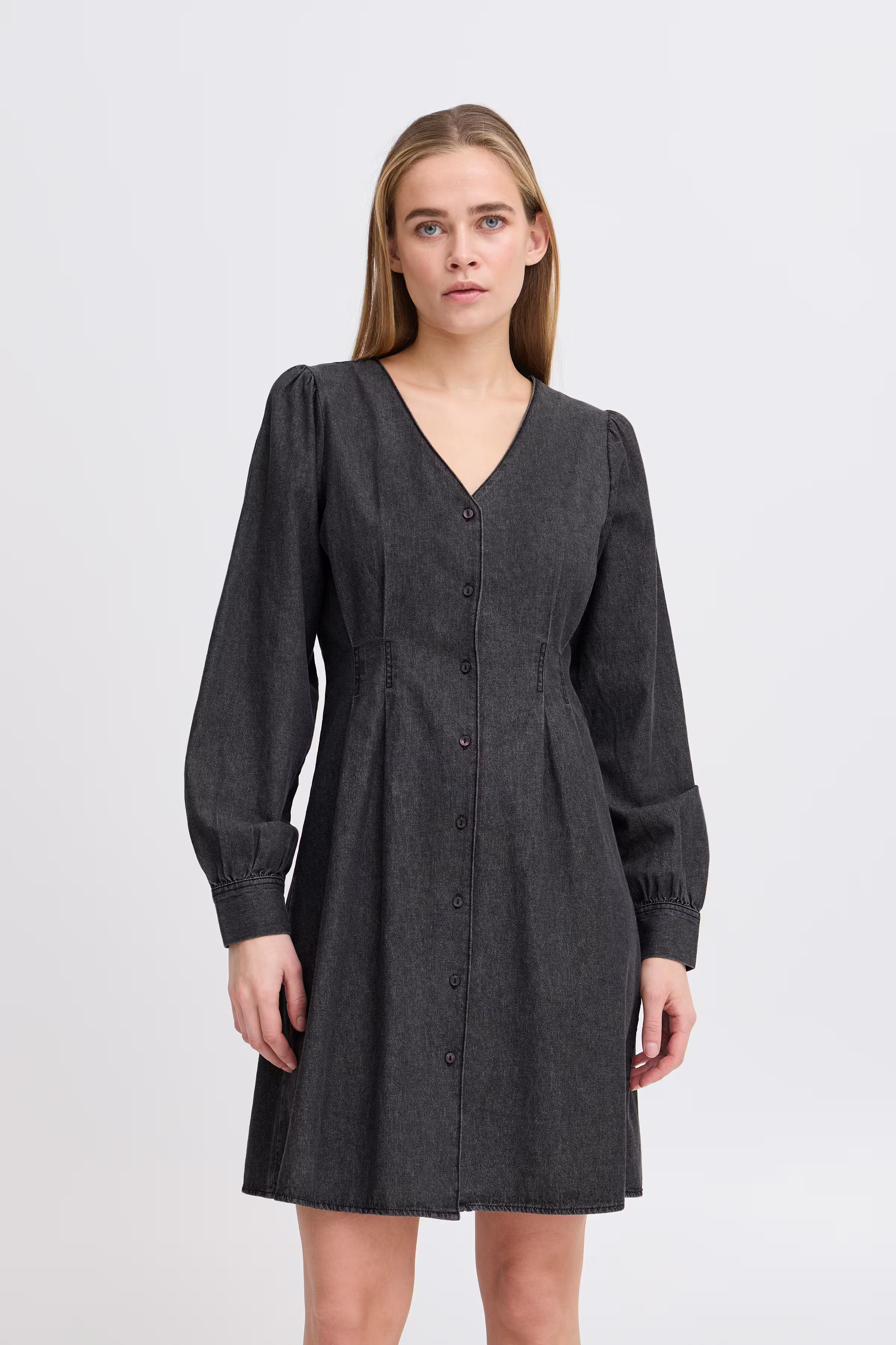 IHARCHER Robe en jean LOOKBOOK FRONT 20122617-200341