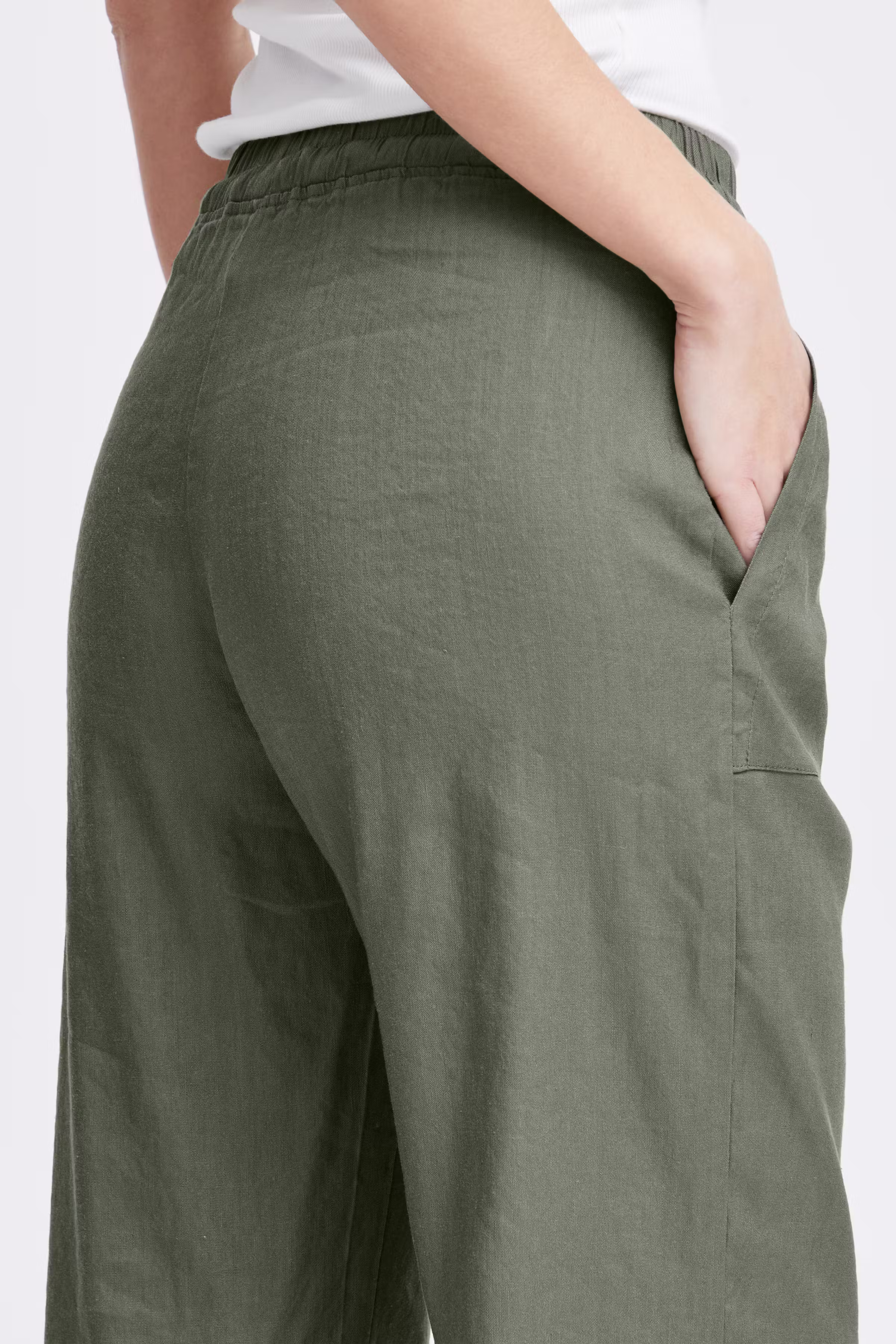 PZLUCA Full Length Wide Leg Bukser LOOKBOOK DETAIL 50208020-180312