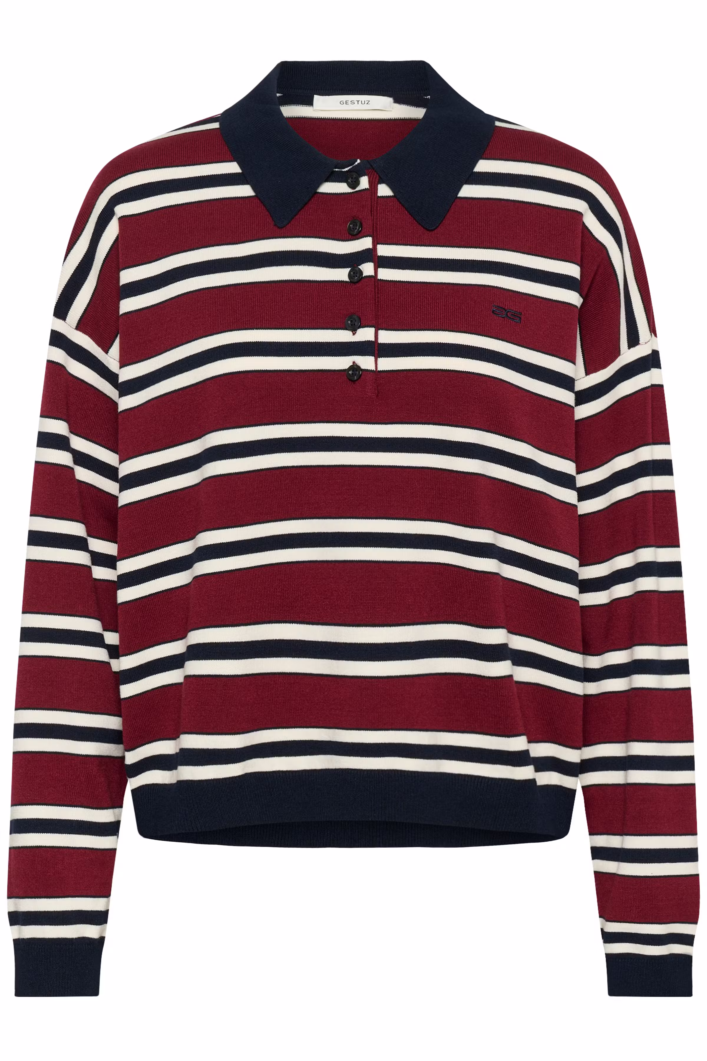 GZpaige Long-sleeved polo PACK FRONT 10910655-109444