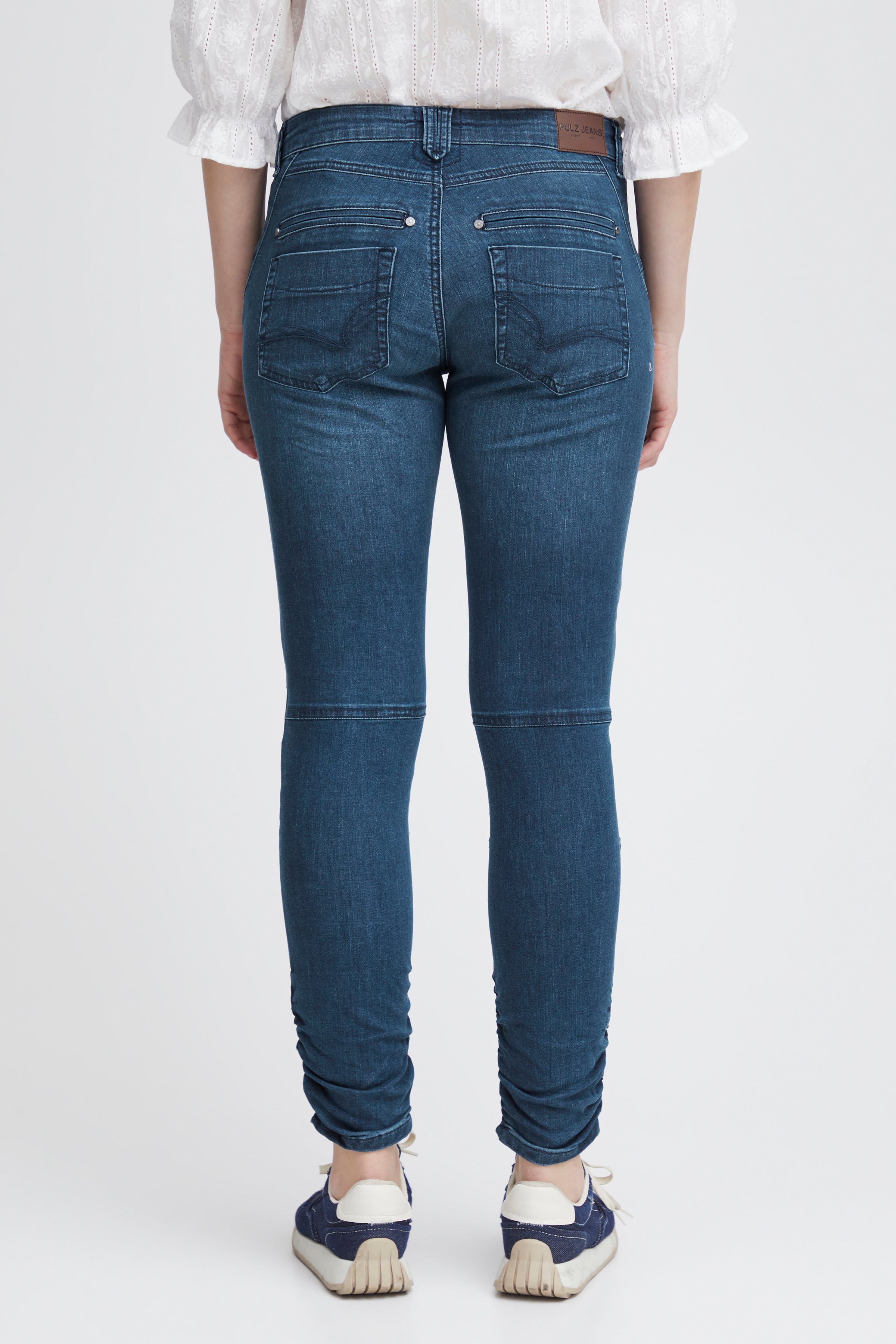 PZFAYLINN Mid Waist Skinny Leg Trousers LOOKBOOK BACK 50207991-200005