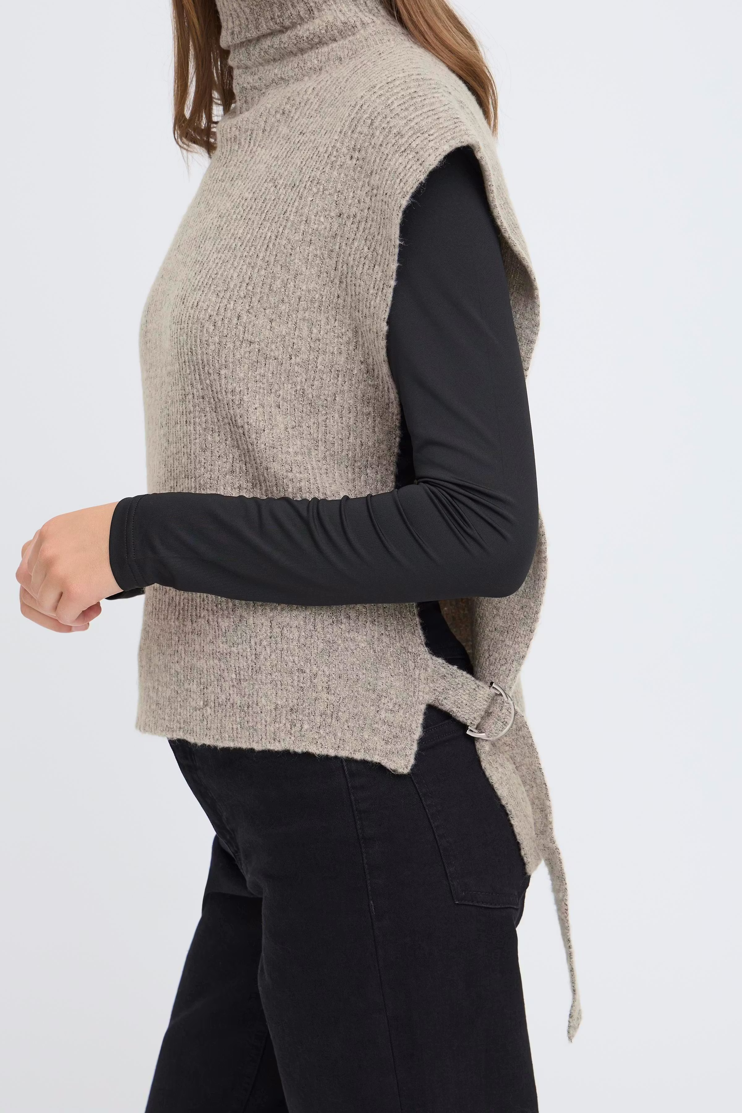 IAMAISE Poncho LOOKBOOK DETAIL 20124790-1304011