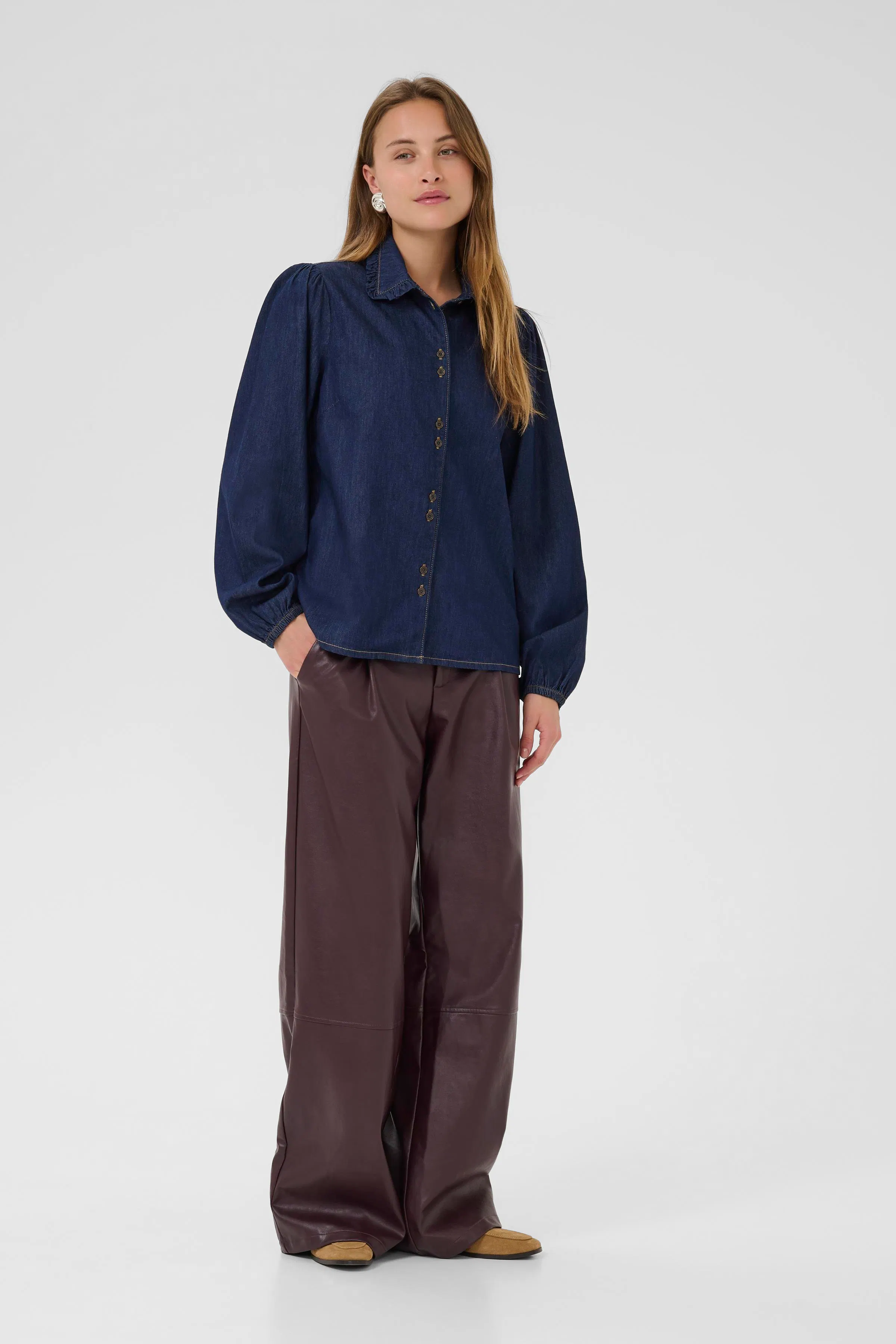 CUhilka Spijker Overhemd LOOKBOOK FRONT 50112258-500119