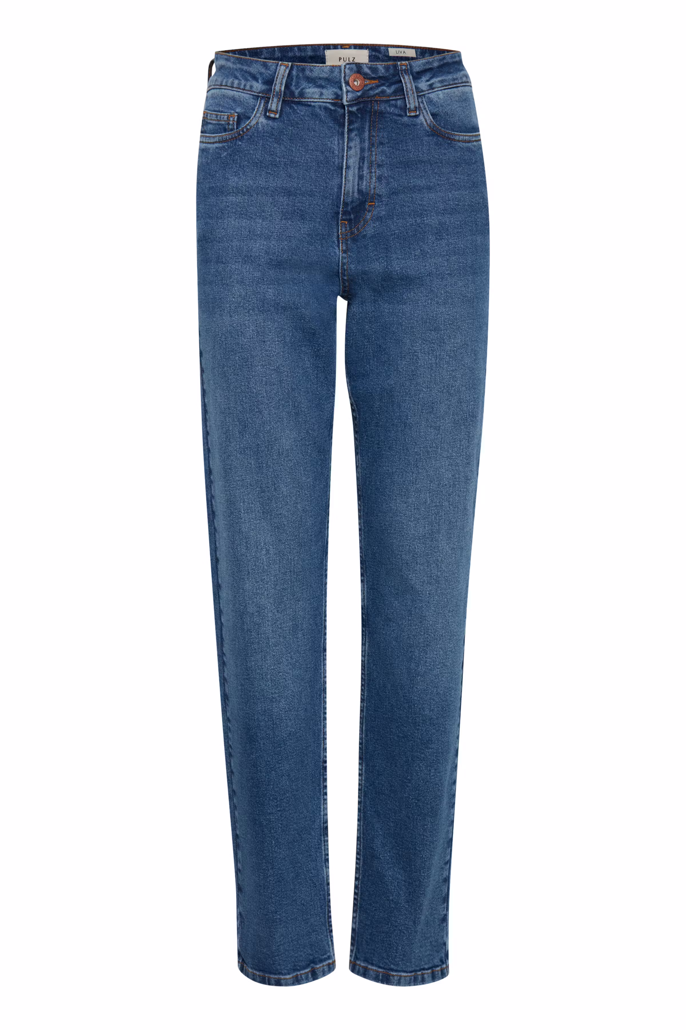 PZLIVA UHW Jeans Straight Leg PACK FRONT 50206516-200005