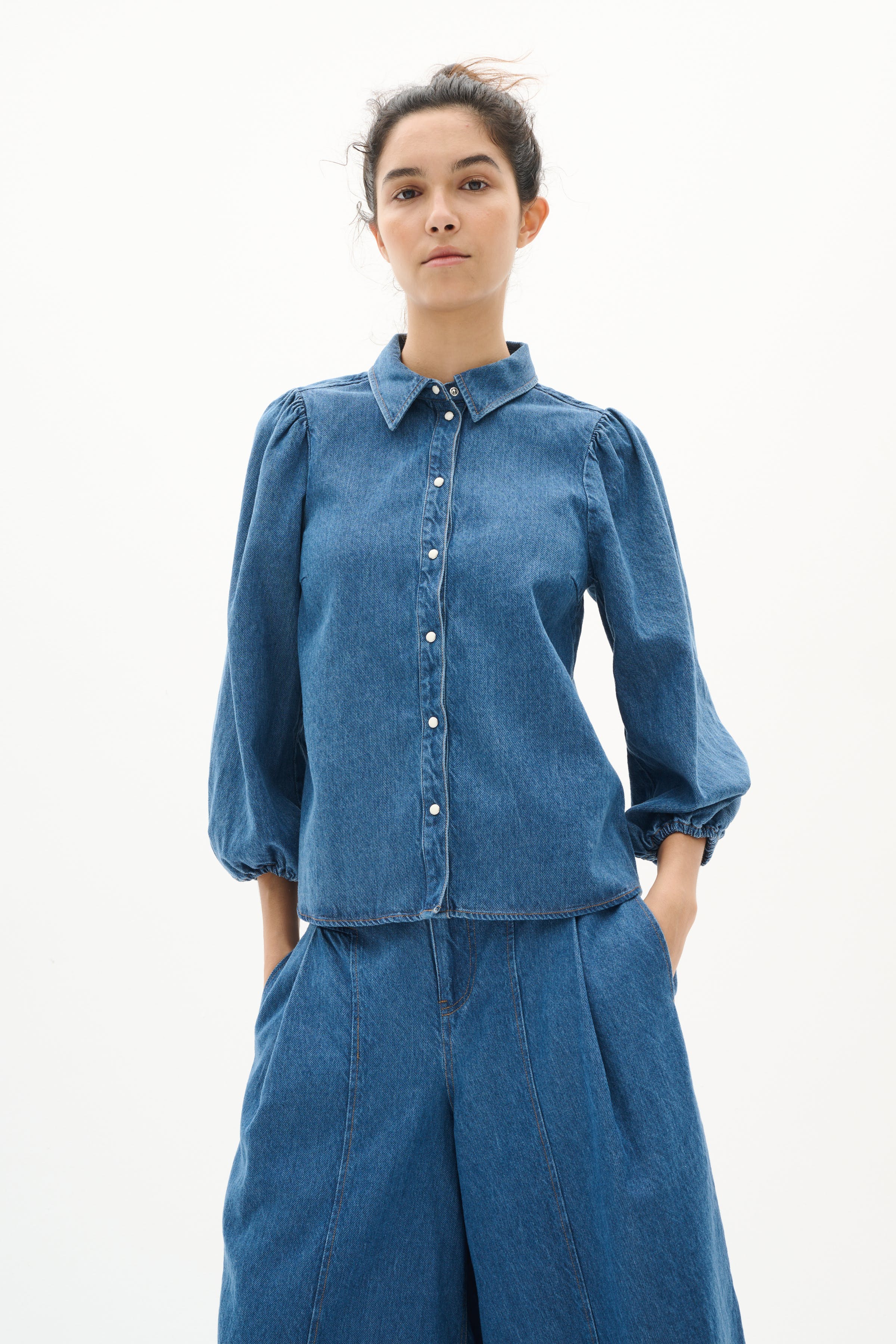 BallarizIW Jeanshemd LOOKBOOK FRONT 30110626-300013