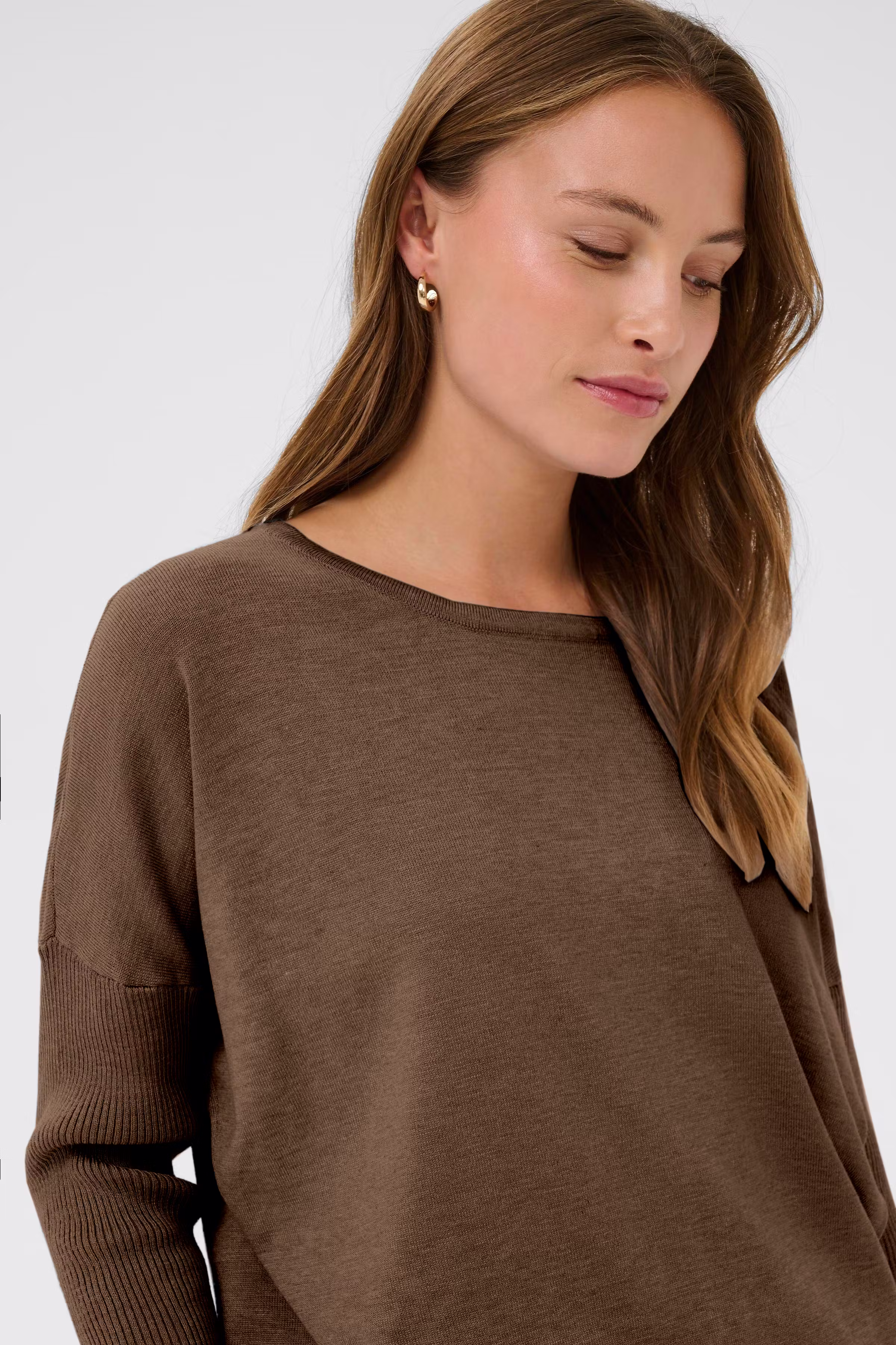 MilaSZ R-Neck Pullover LOOKBOOK DETAIL 30500003-1912241