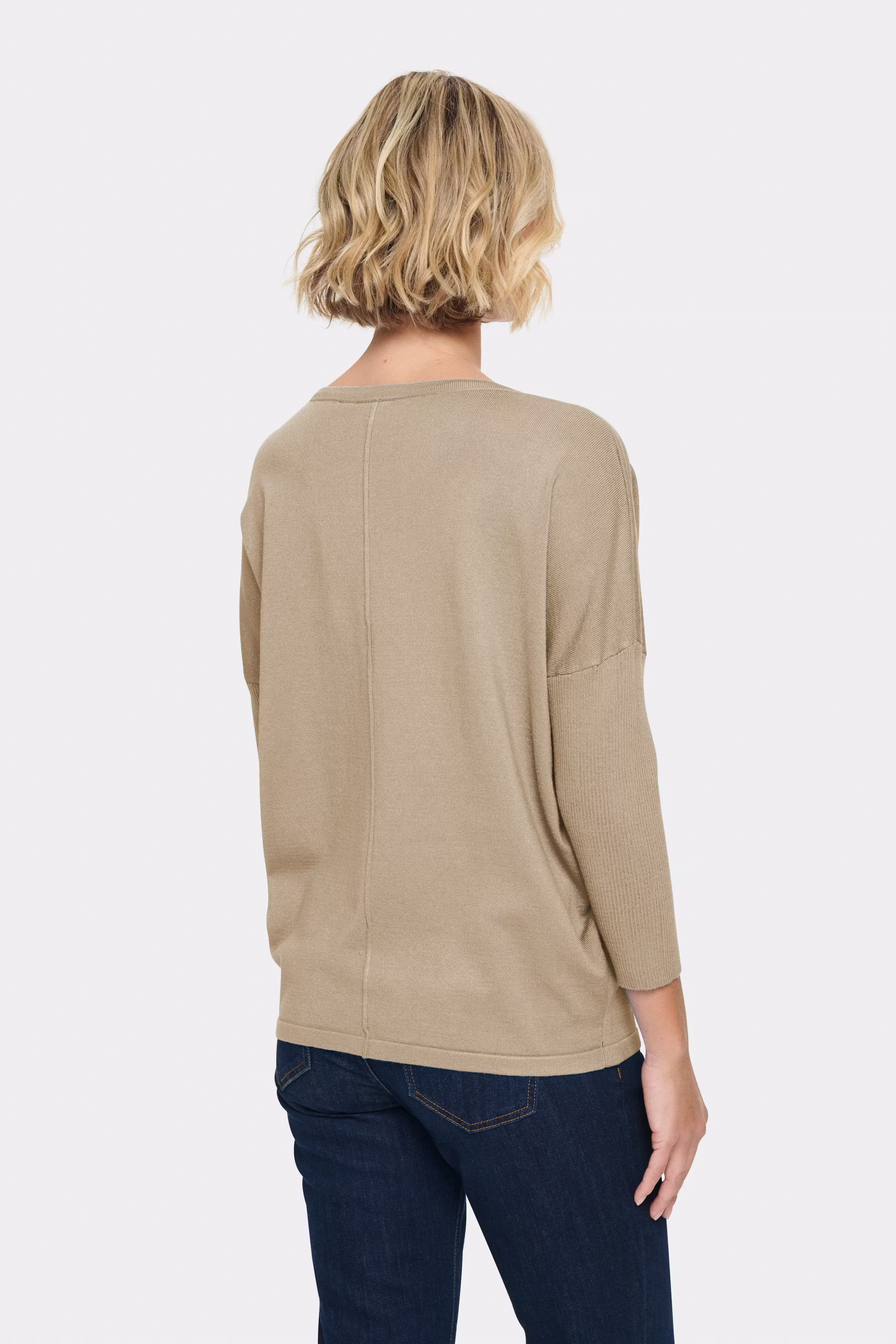 MilaSZ R-Neck Pullover LOOKBOOK BACK 30500003-1611051