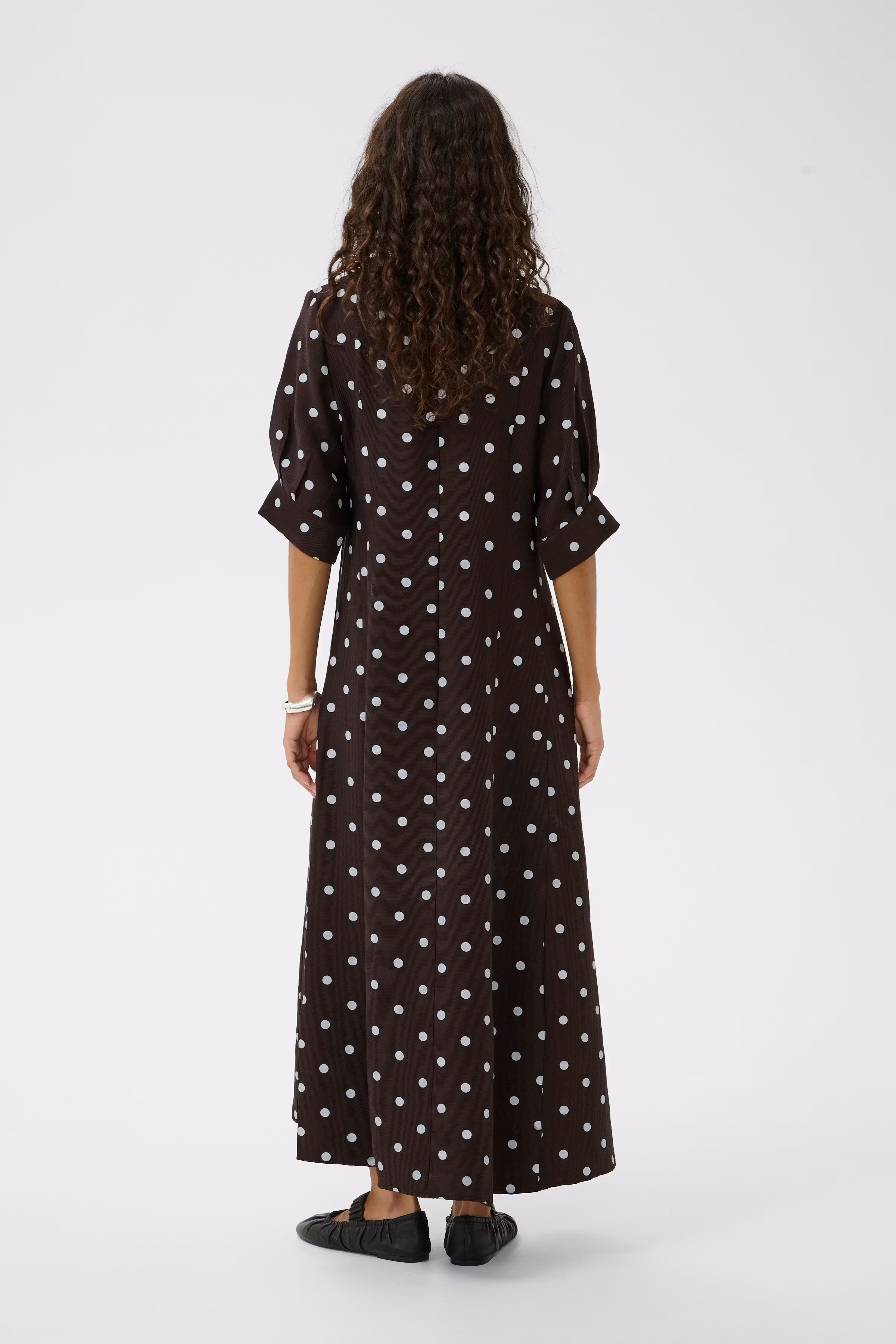 SLIdola dress with polka dots LOOKBOOK BACK 30409420-305236