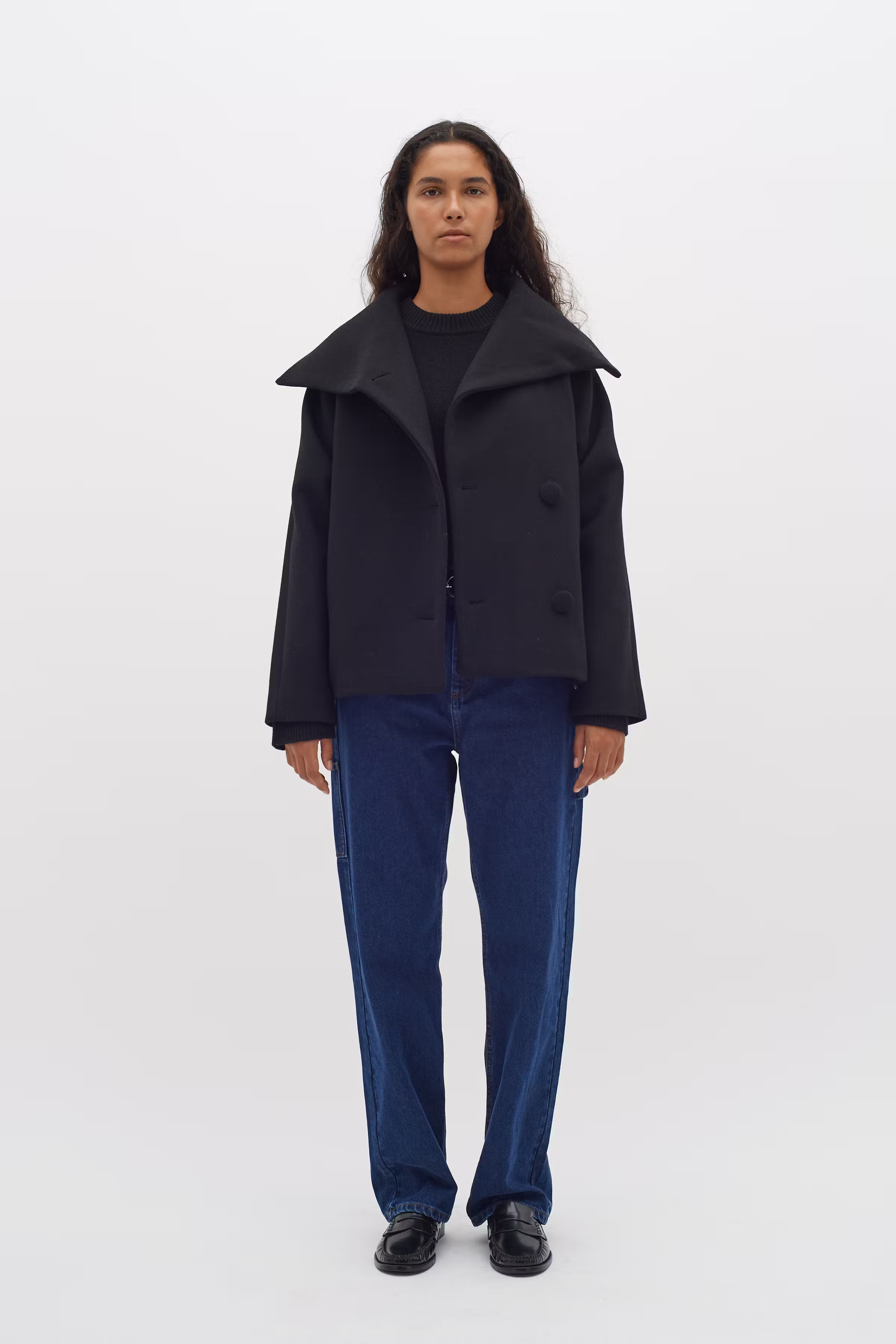 PerryIW Kort Frakke LOOKBOOK FRONT 30108492-194008