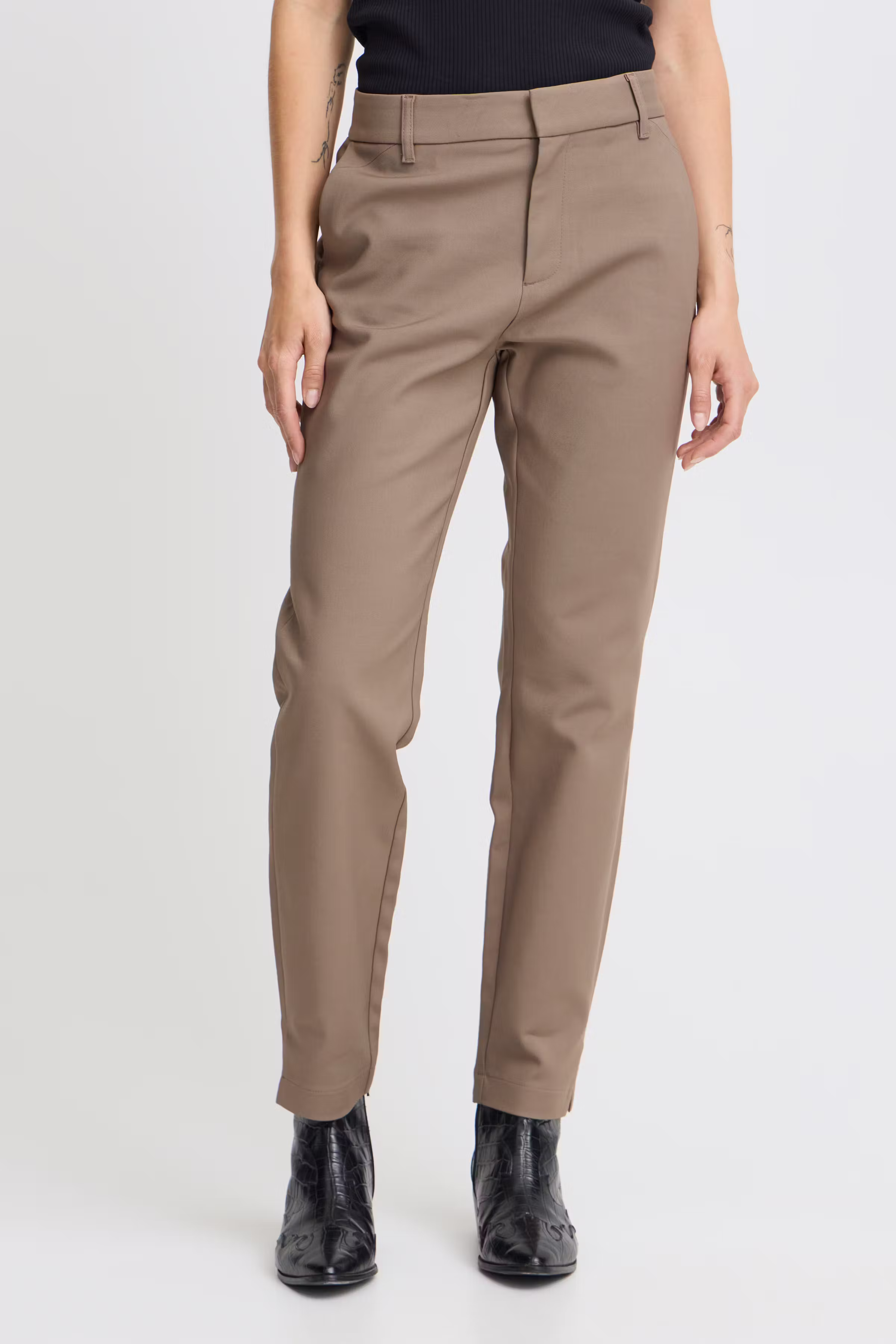 PZBINDY High Waist, Ankle Skinny Leg Bukser LOOKBOOK FRONT 50206891-181112