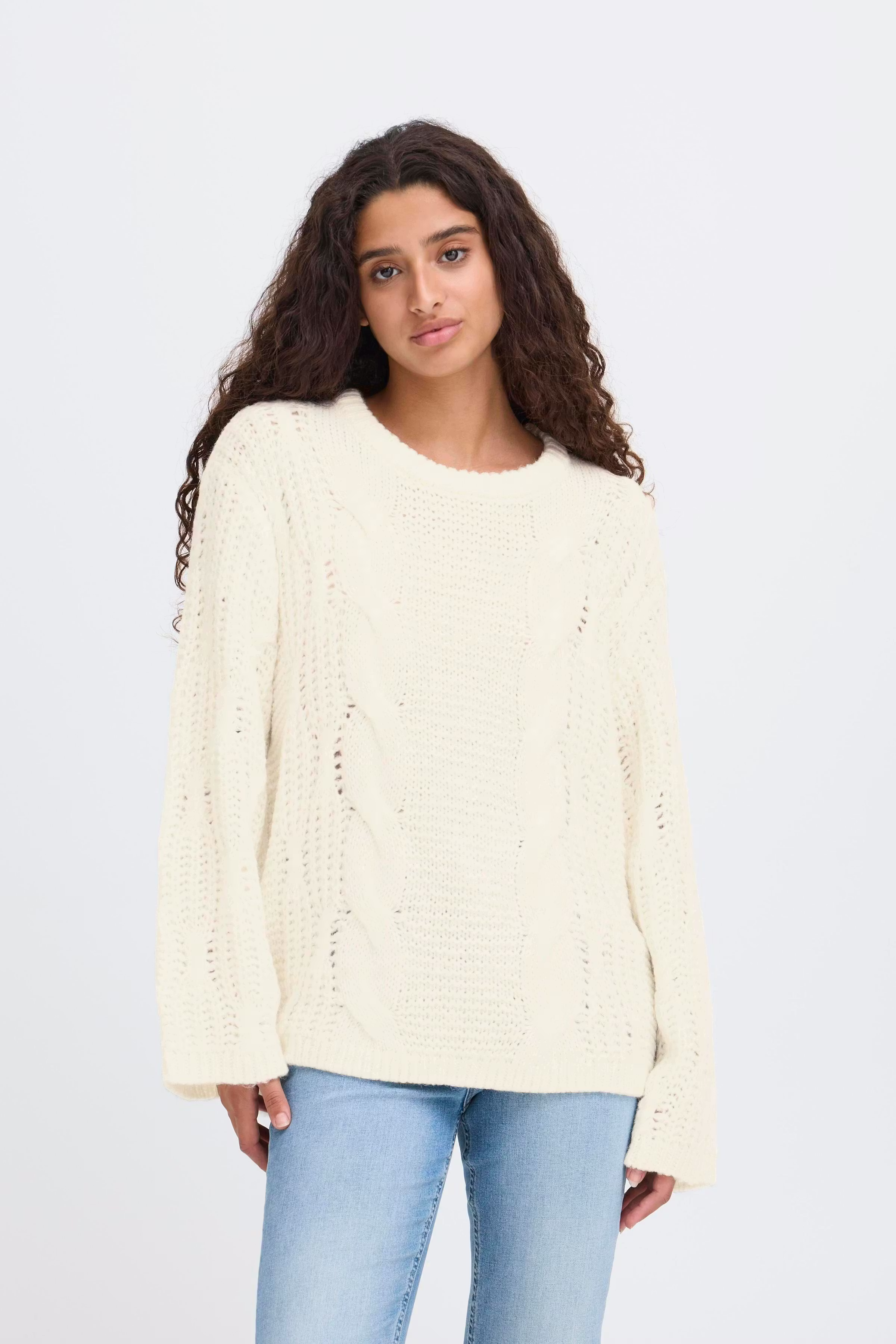 IHANELA Pullover LOOKBOOK FRONT 20124612-124301