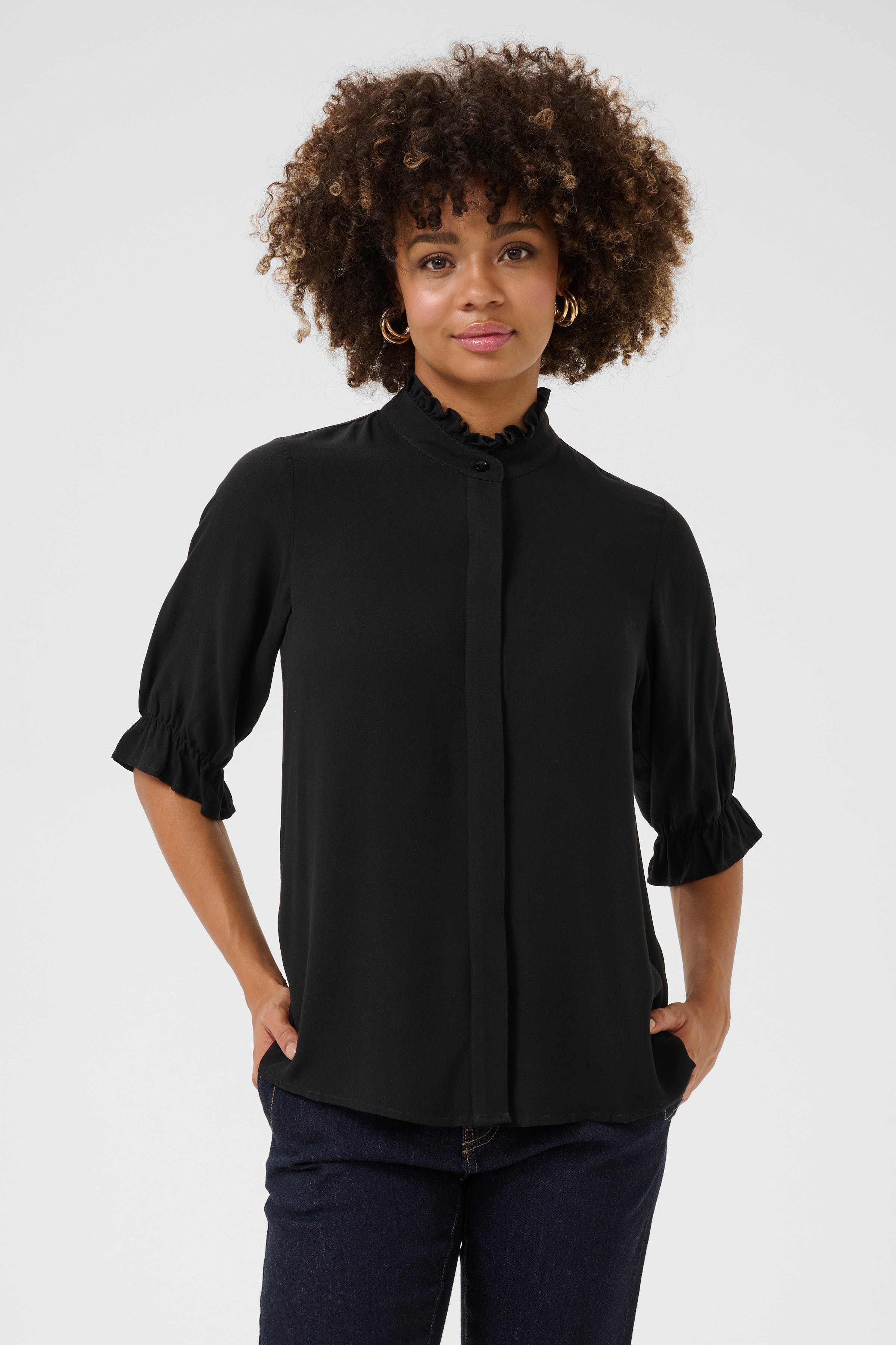 CUamelia Skjorta LOOKBOOK FRONT 50111768-500012