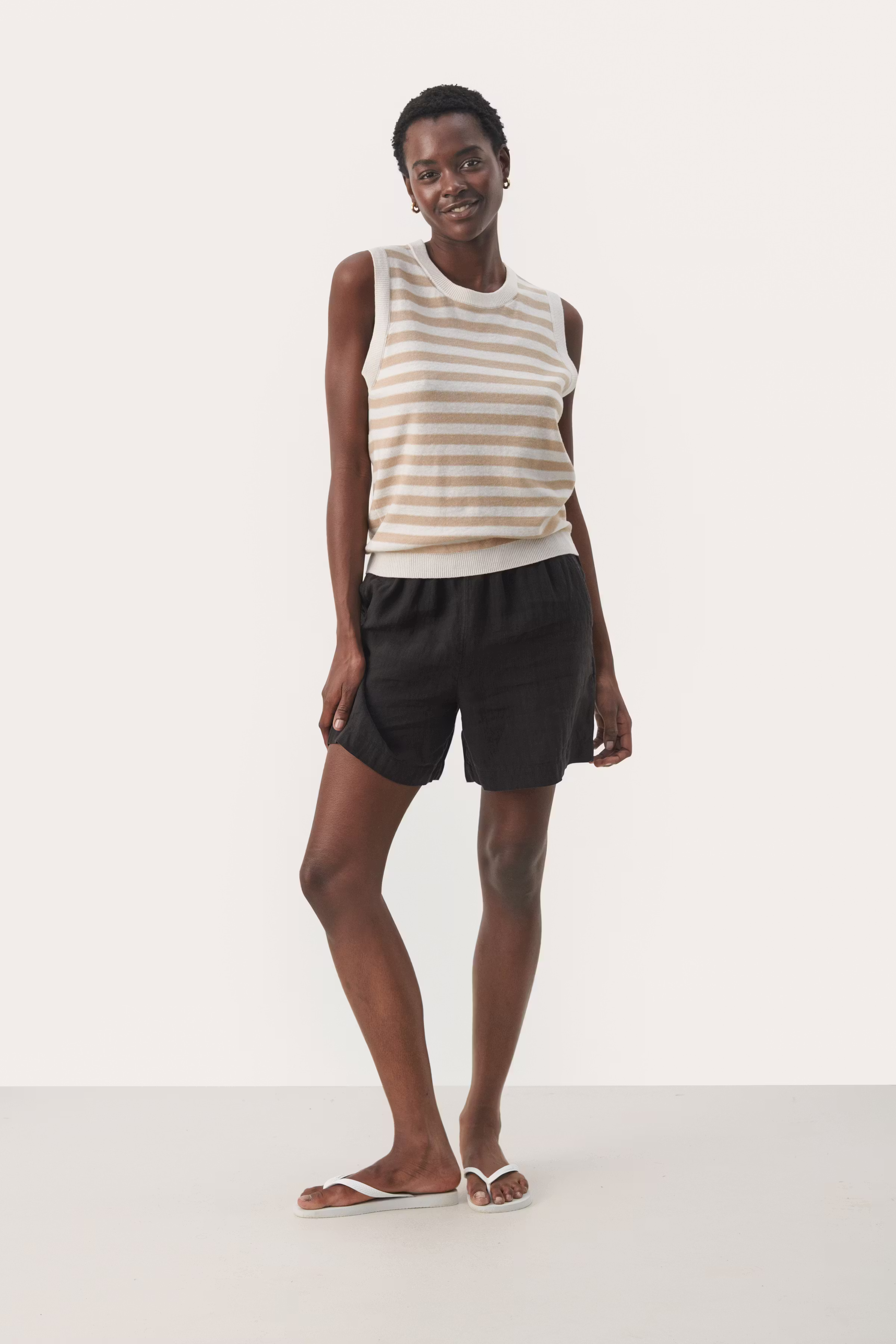 GunettePW Kortermet strikk LOOKBOOK FRONT 30308661-302947