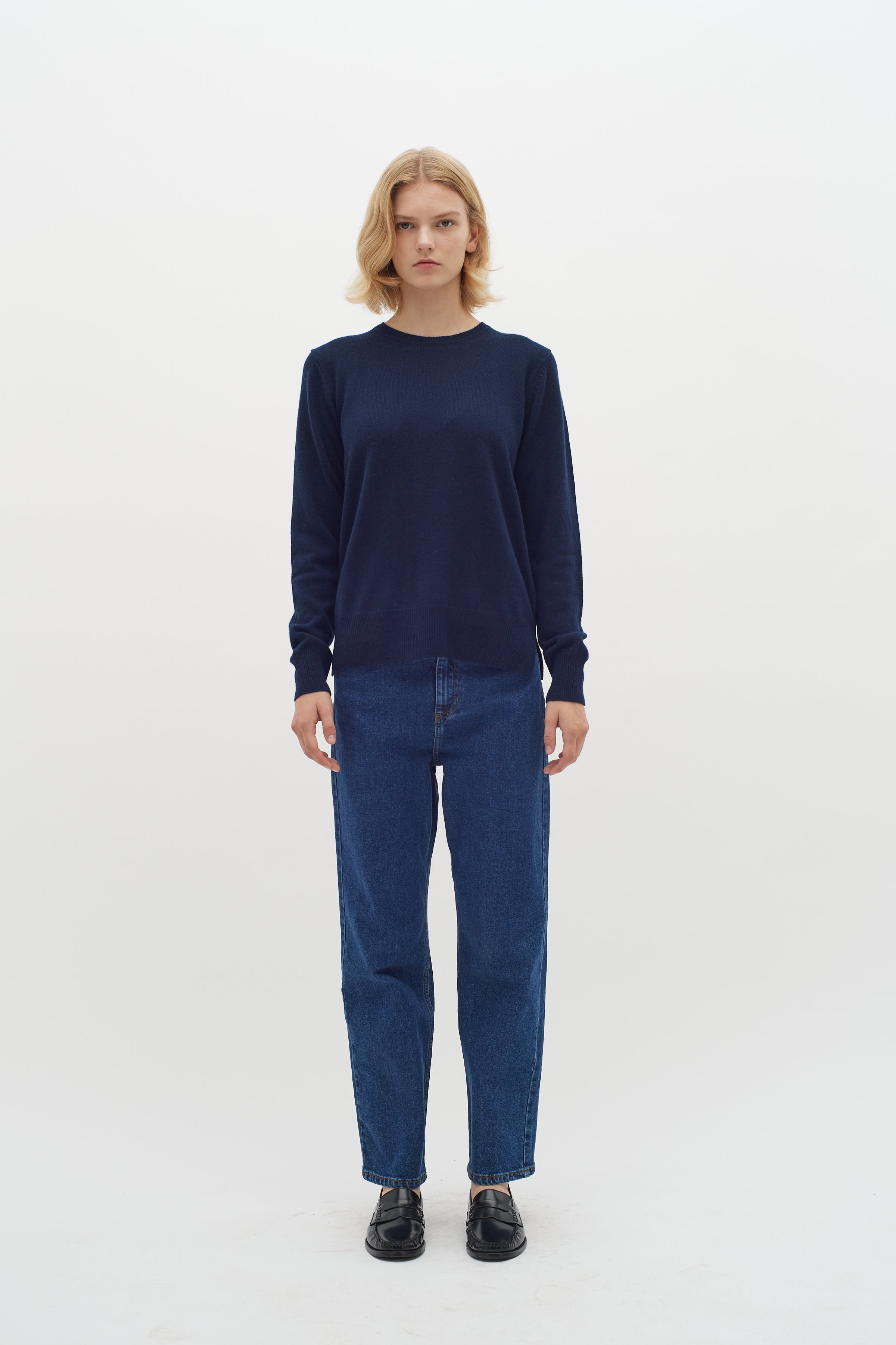 LukkaIW Crew-neck KaschmirPullover LOOKBOOK FRONT 30107629-300005