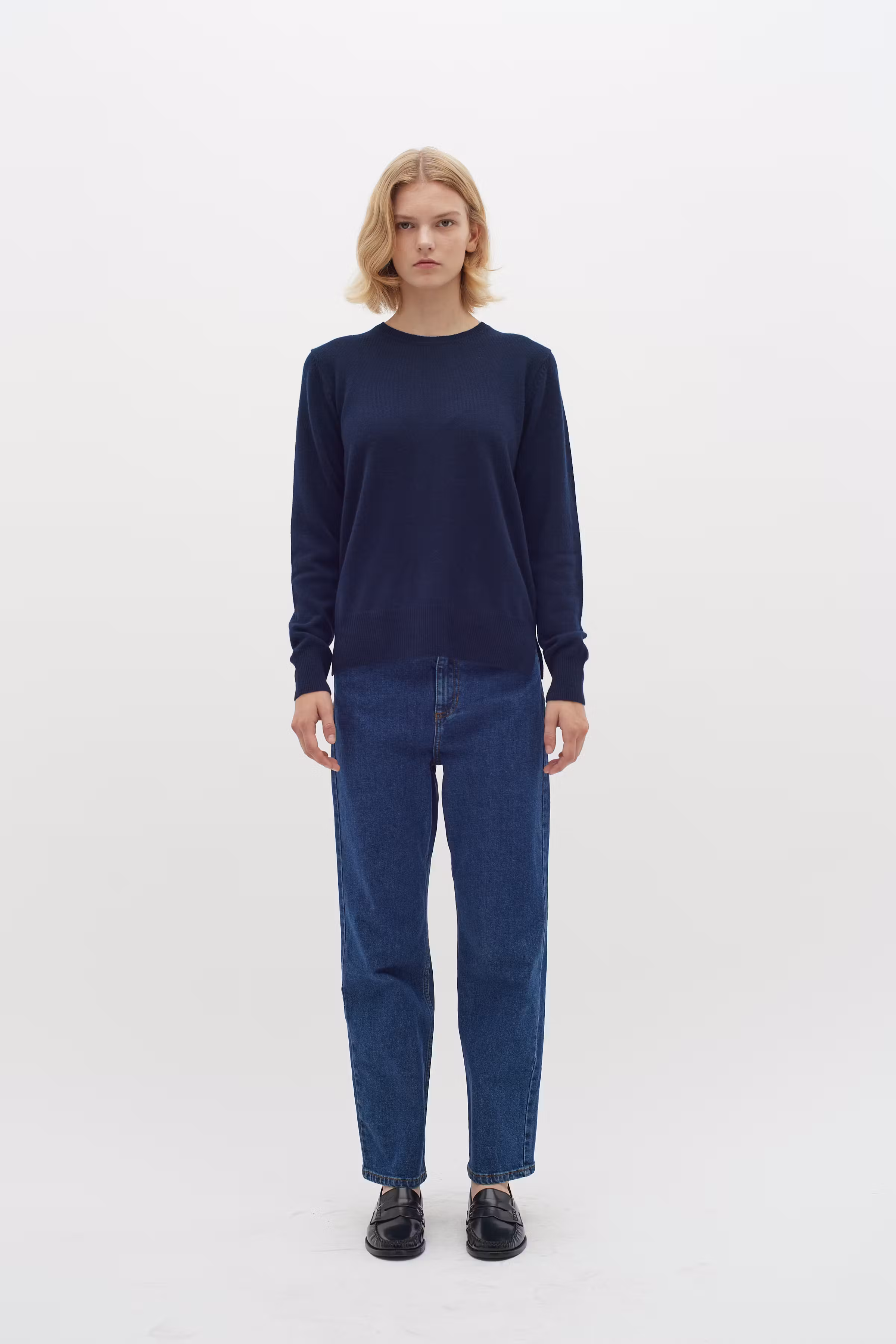 LukkaIW Crew-neck KaschmirPullover LOOKBOOK FRONT 30107629-300005