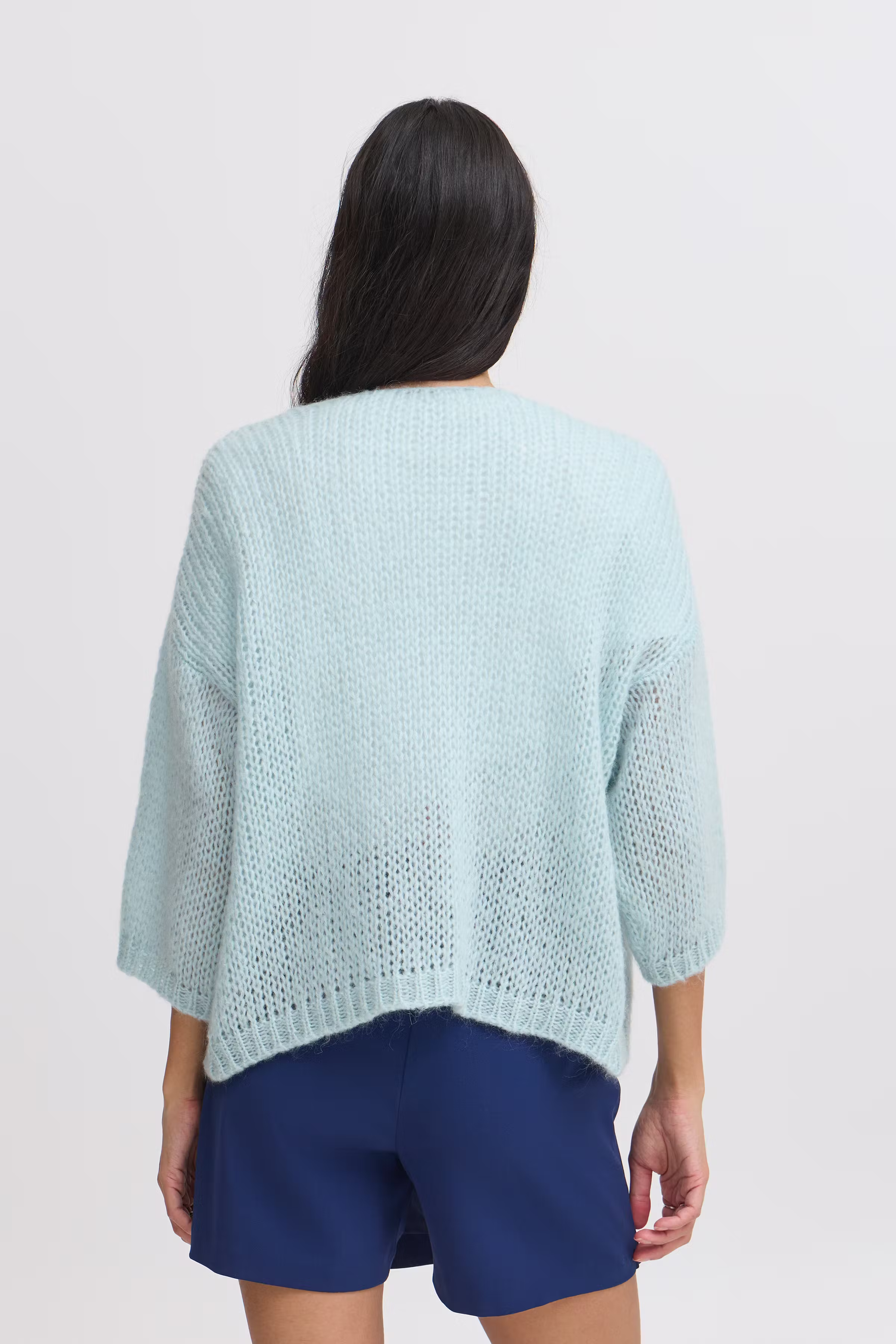 BYNONAX Strikket cardigan LOOKBOOK BACK 20816622-1441151