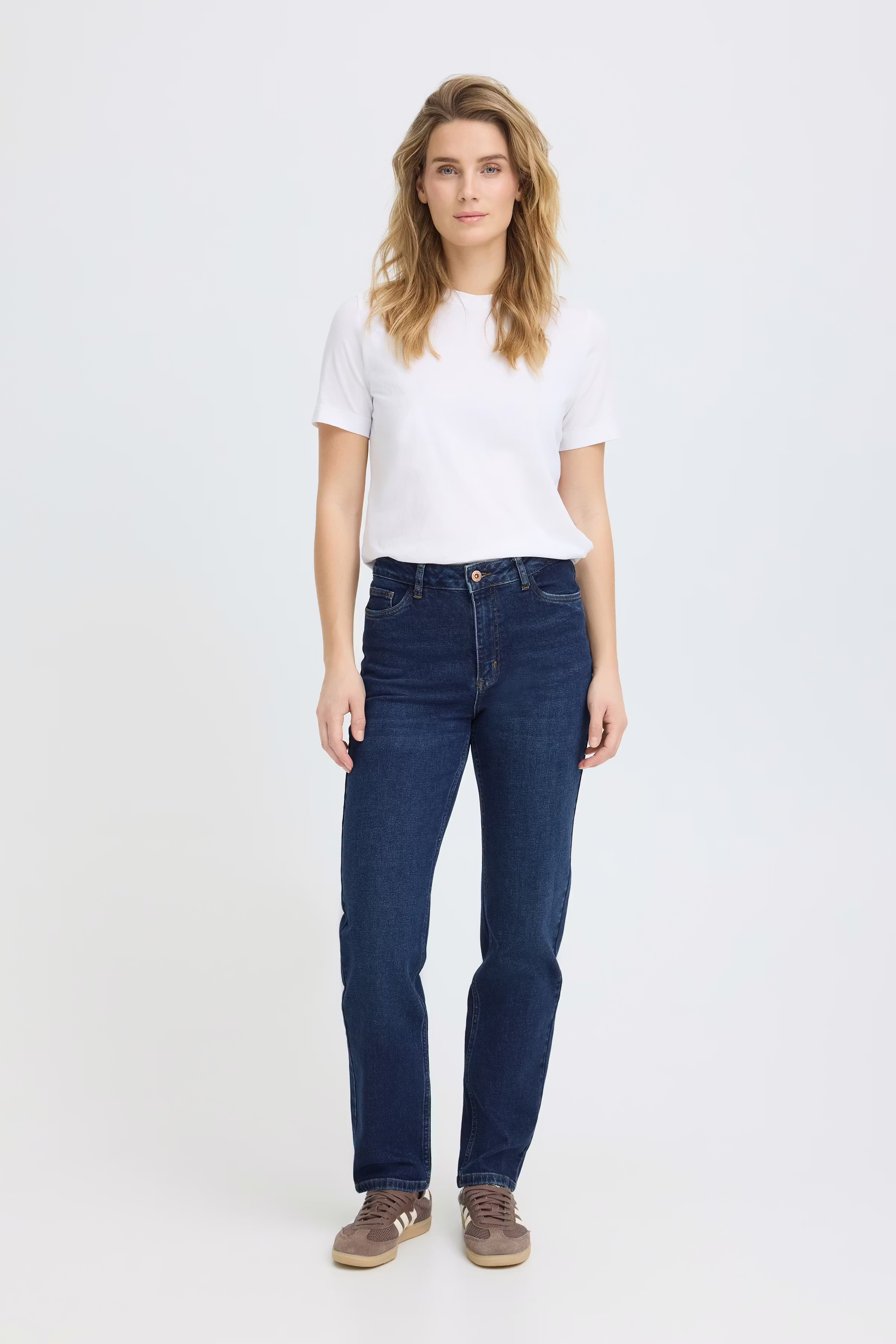 PZLIVA UHW Jeans Straight Leg LOOKBOOK FRONT 50206516-200002