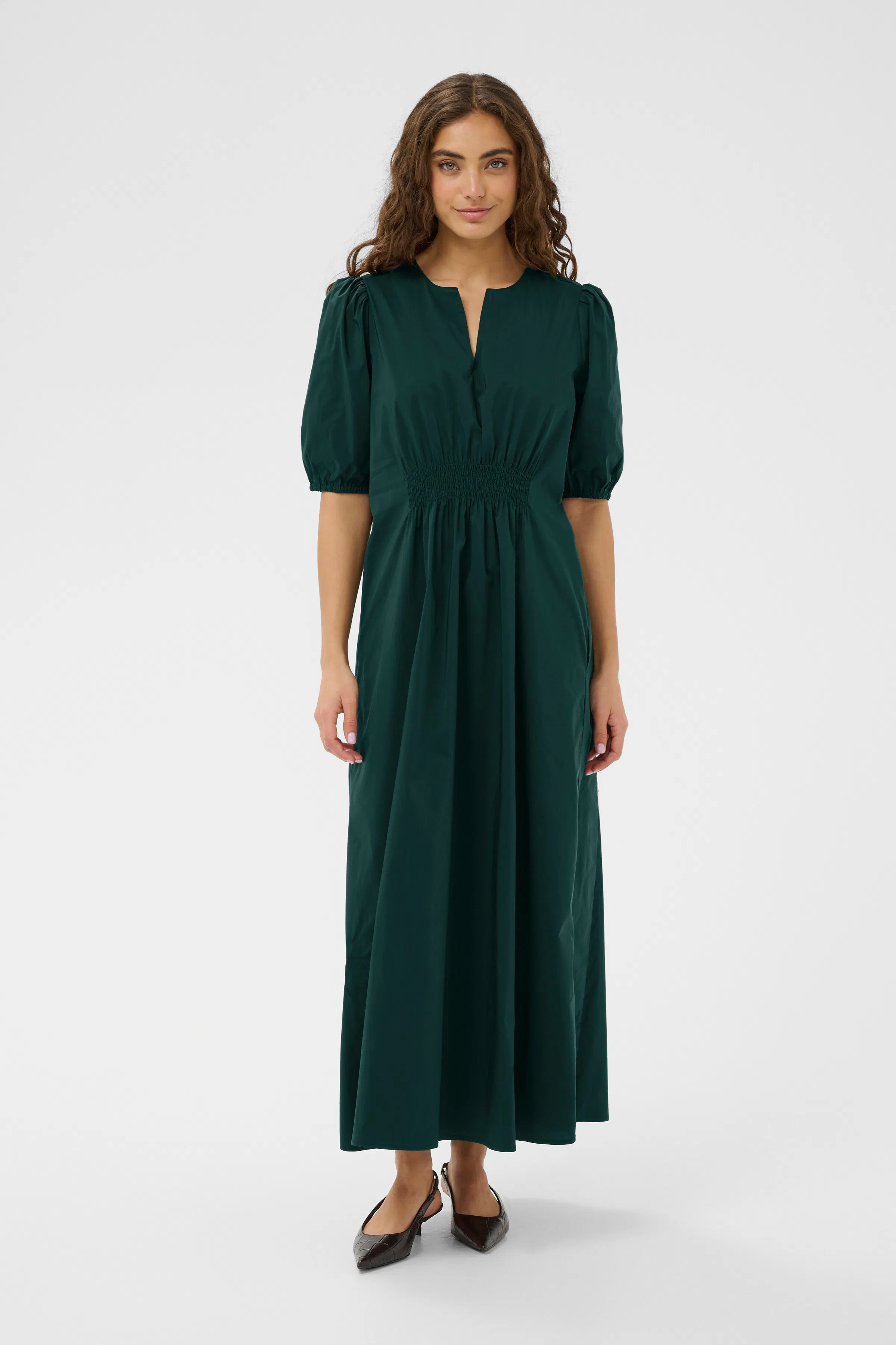 christmas green velvet dress Crushed Velvet Bow Dress 14y main image 0