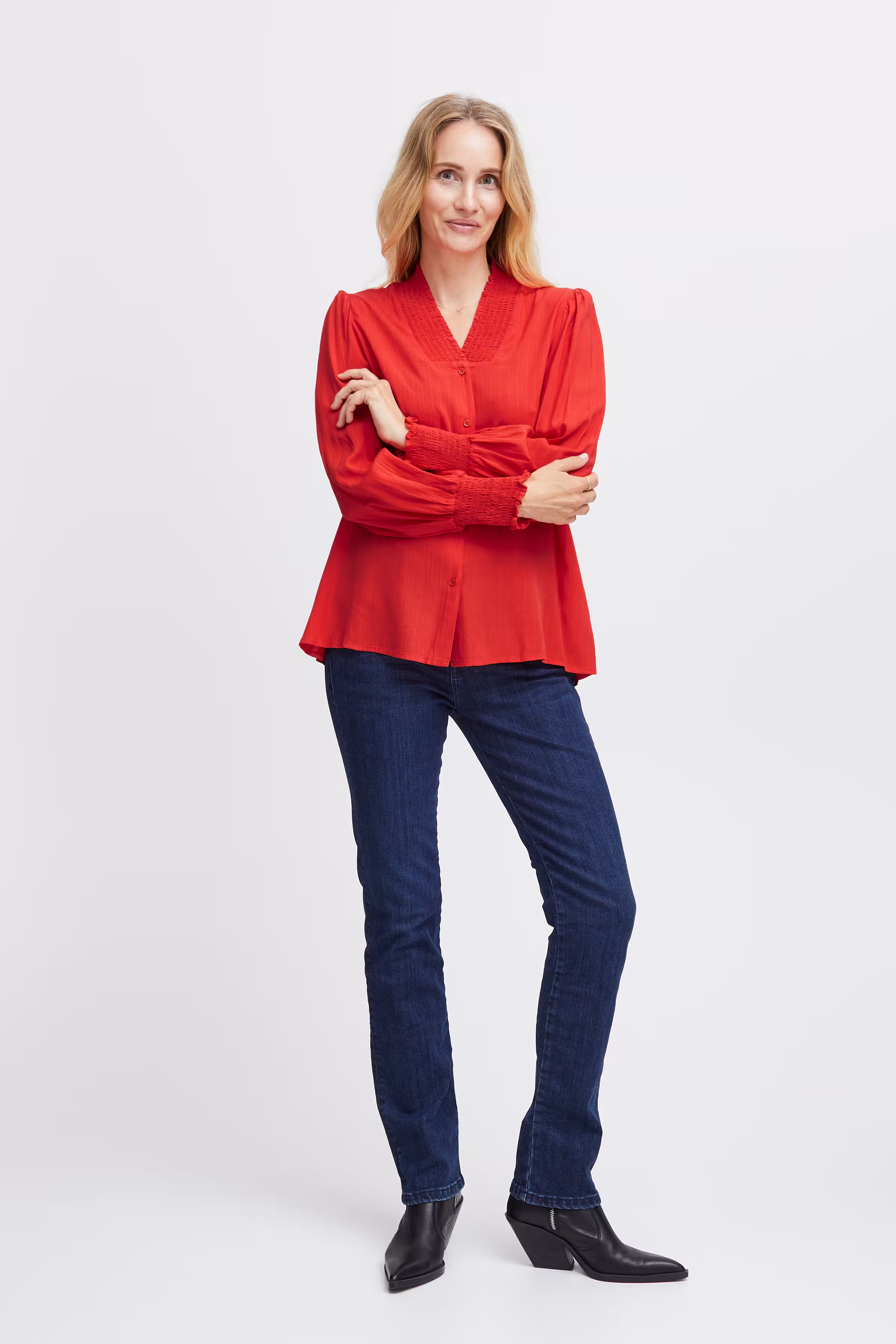 FRAMBER Bluse LOOKBOOK FRONT 20612539-181559