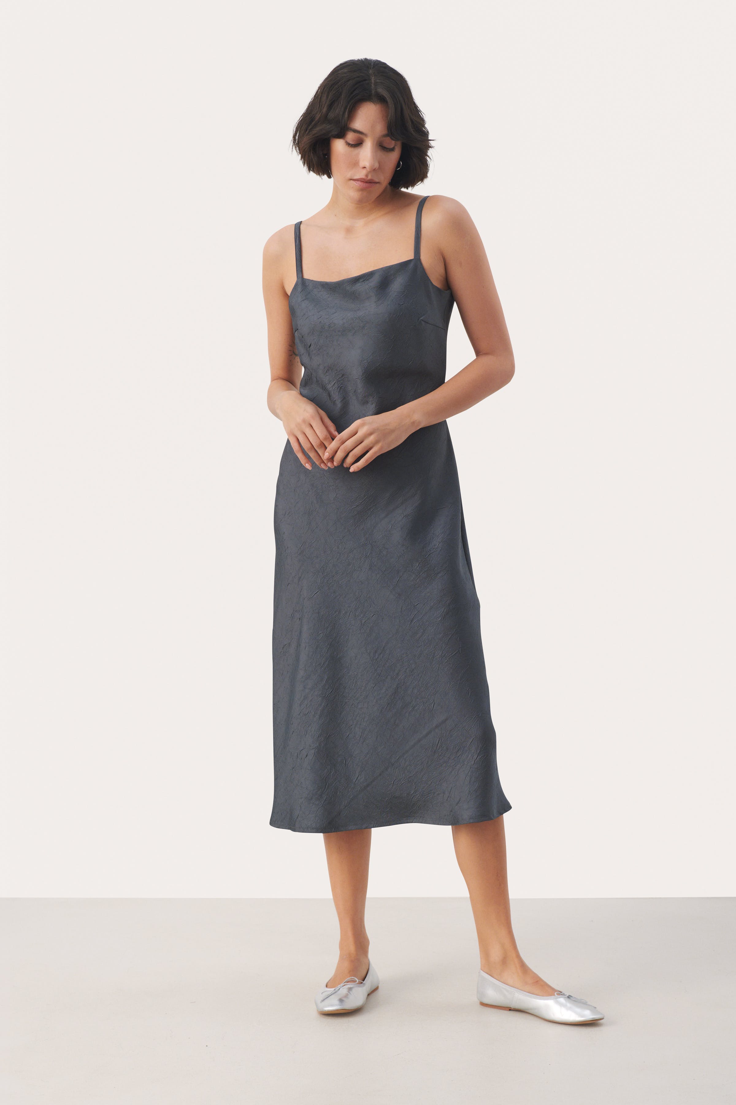 EnisePW Lange jurk LOOKBOOK FRONT 30308492-194215