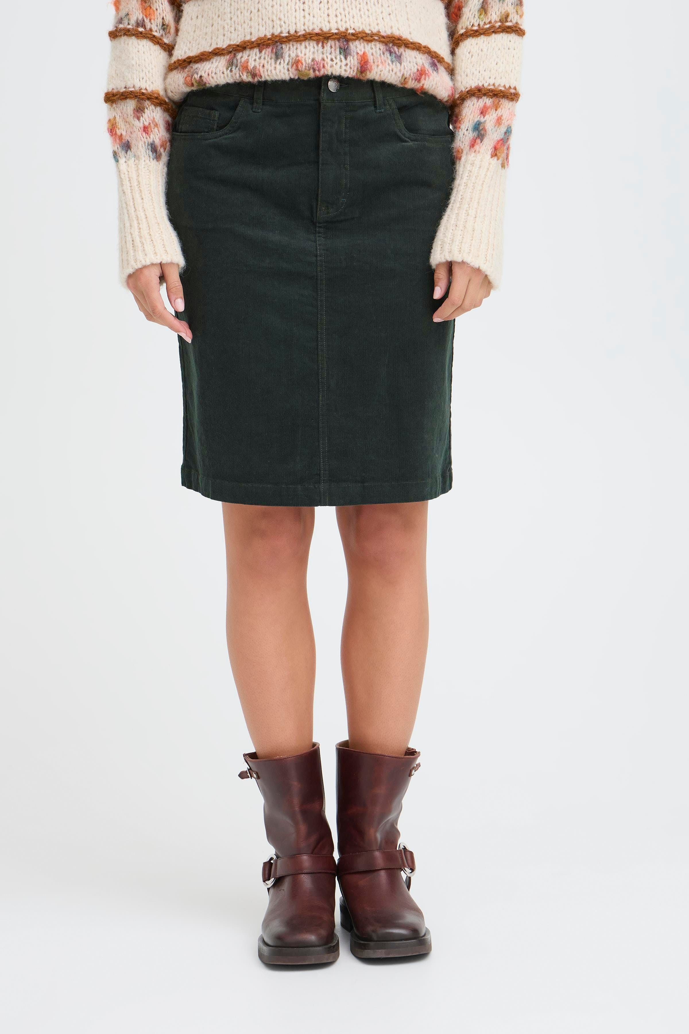 PZSALLY Skjørt LOOKBOOK FRONT 50210076-195708