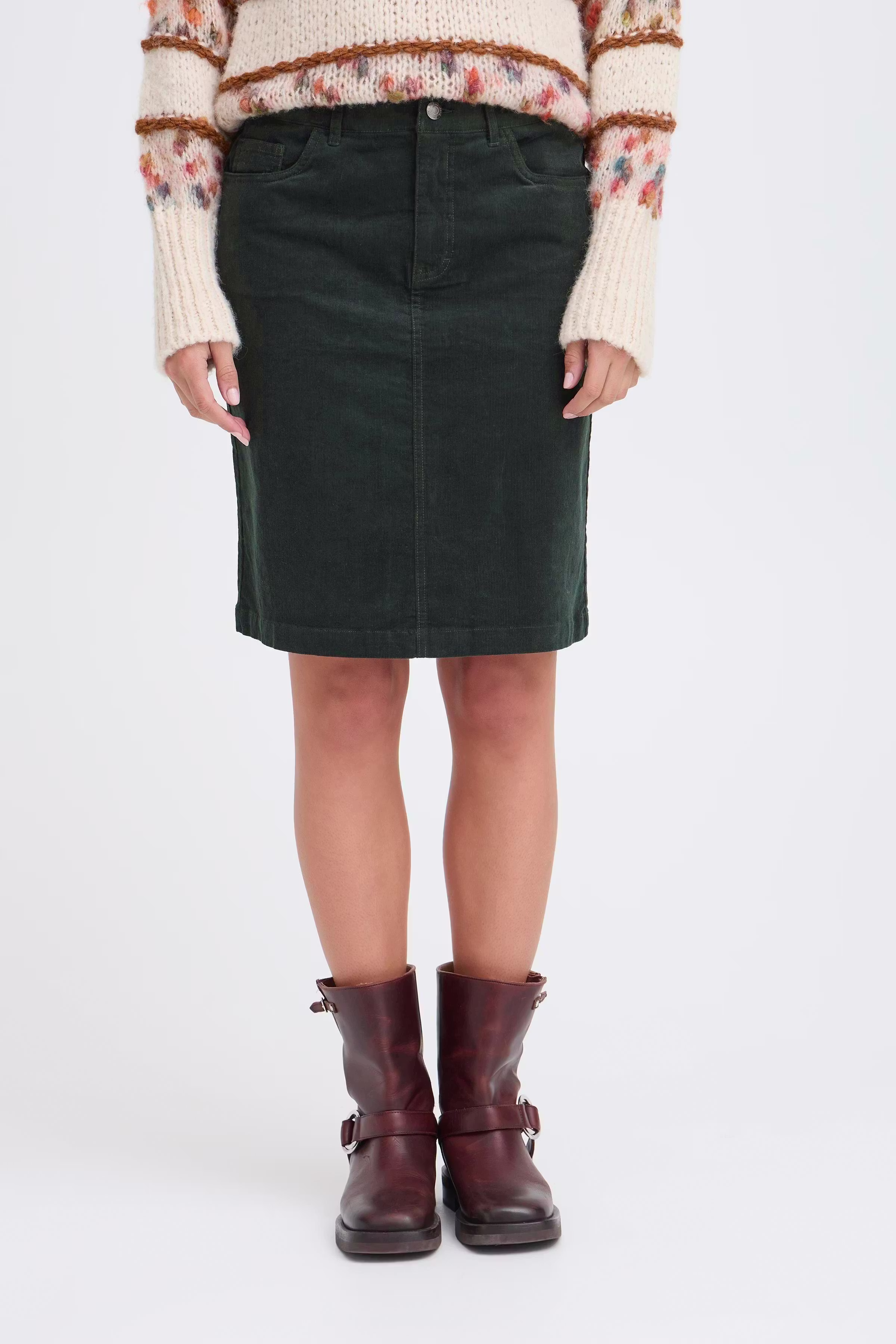 PZSALLY Skjørt LOOKBOOK FRONT 50210076-195708