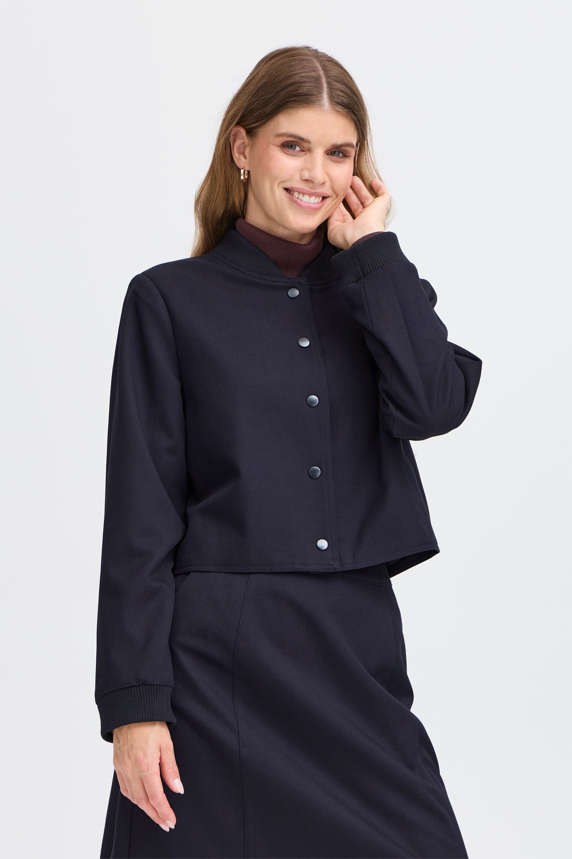 FRBRINKLY Casual jacket LOOKBOOK FRONT 20617266-193924