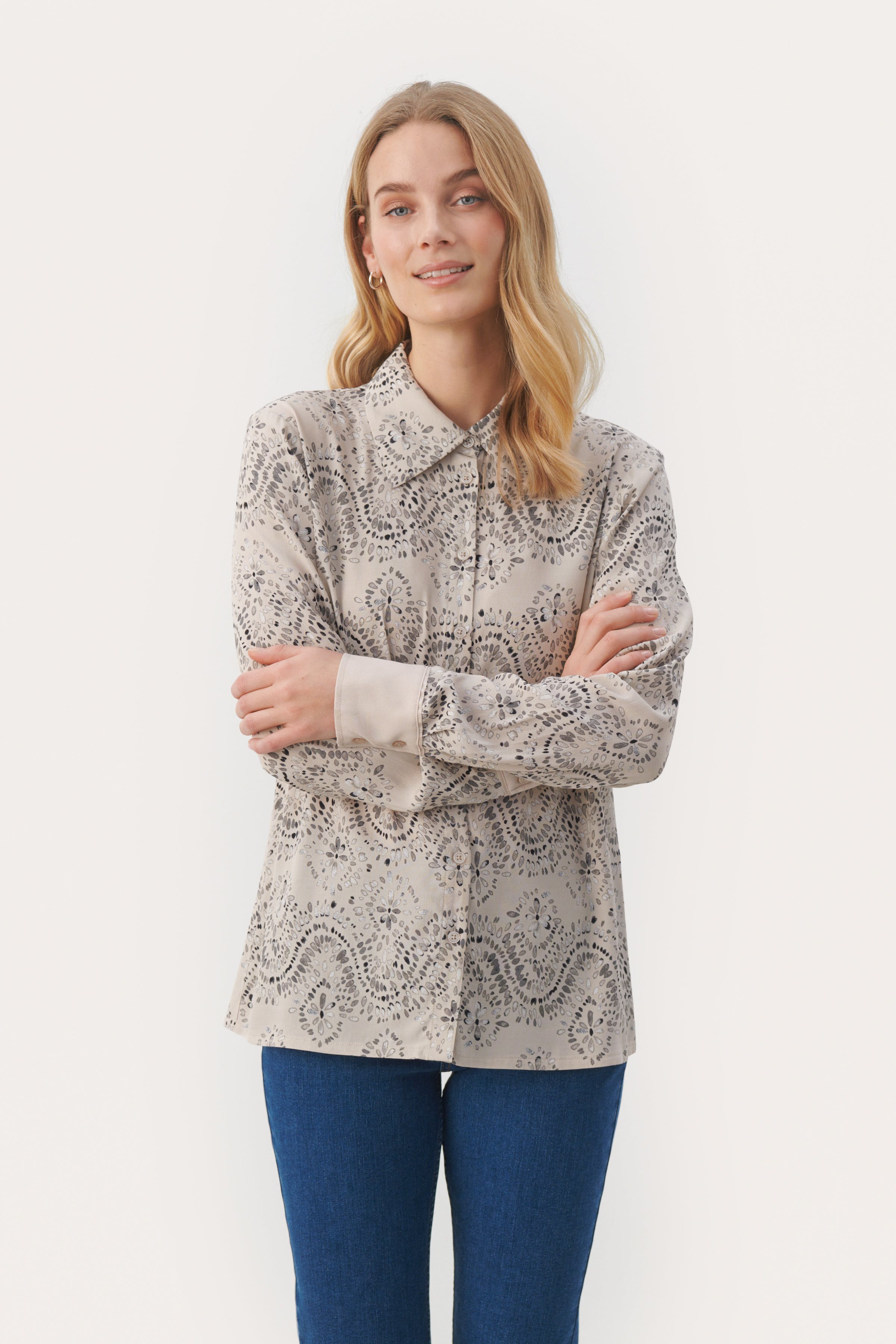 DelvinPW Skjorta LOOKBOOK FRONT 30308381-303216