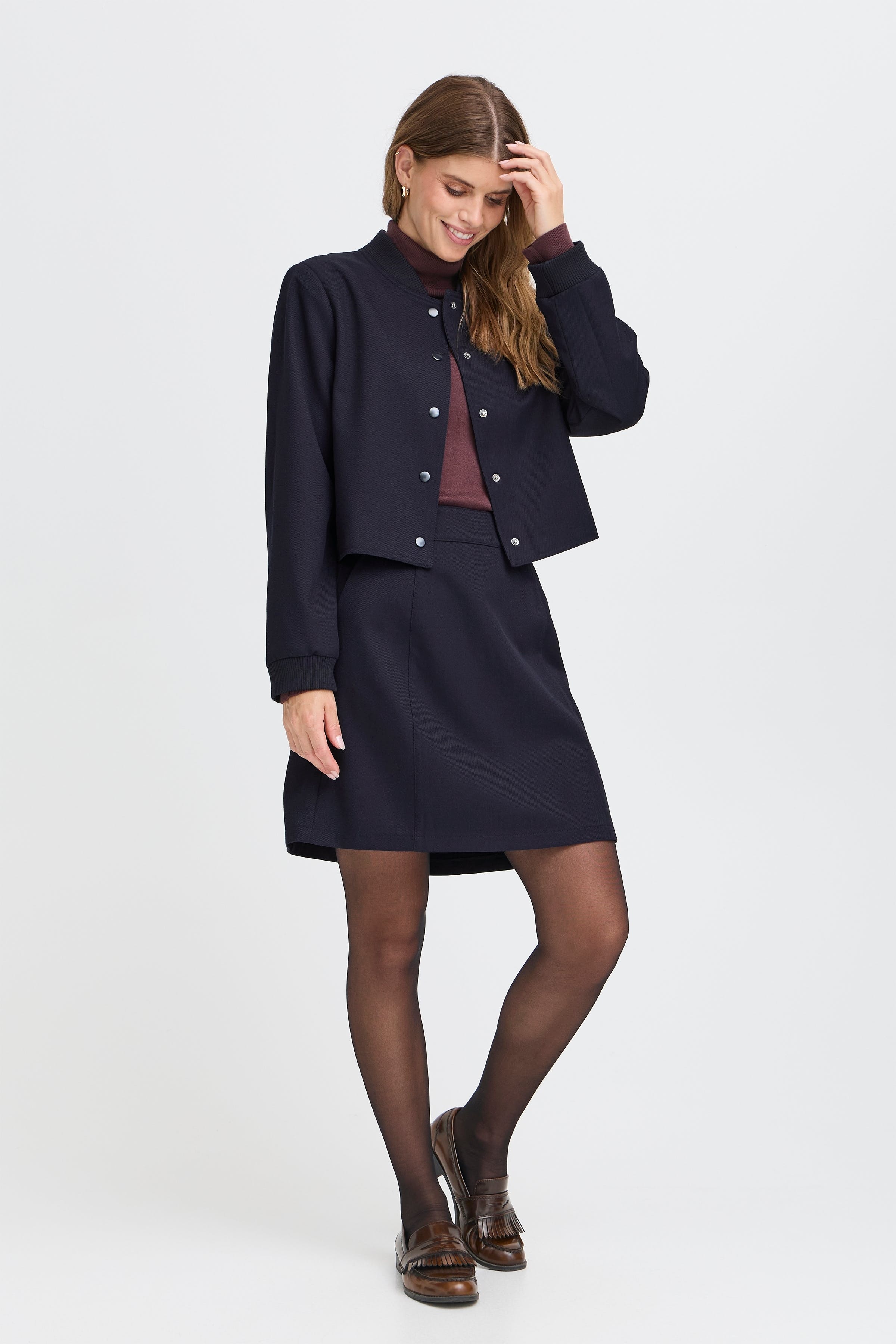 FRBRINKLY Casual jacket LOOKBOOK FRONT 20617266-193924