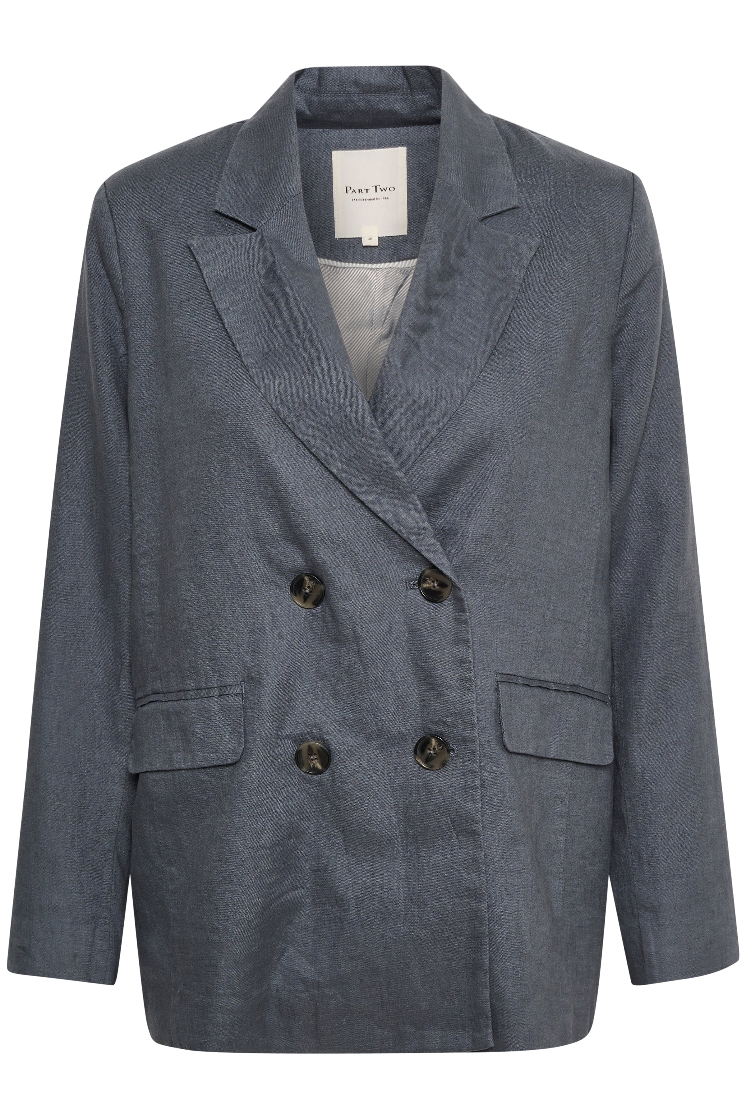 SinePW Linen blazer PACK FRONT 30308504-144106