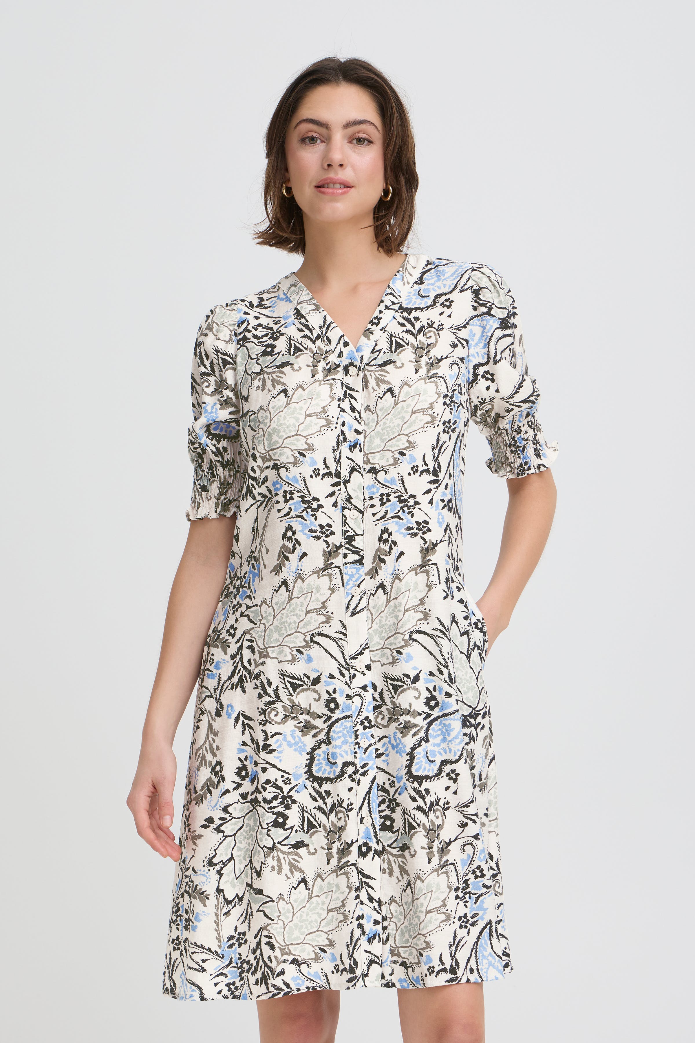 FRARIANA Kjole LOOKBOOK FRONT 20617530-900006113