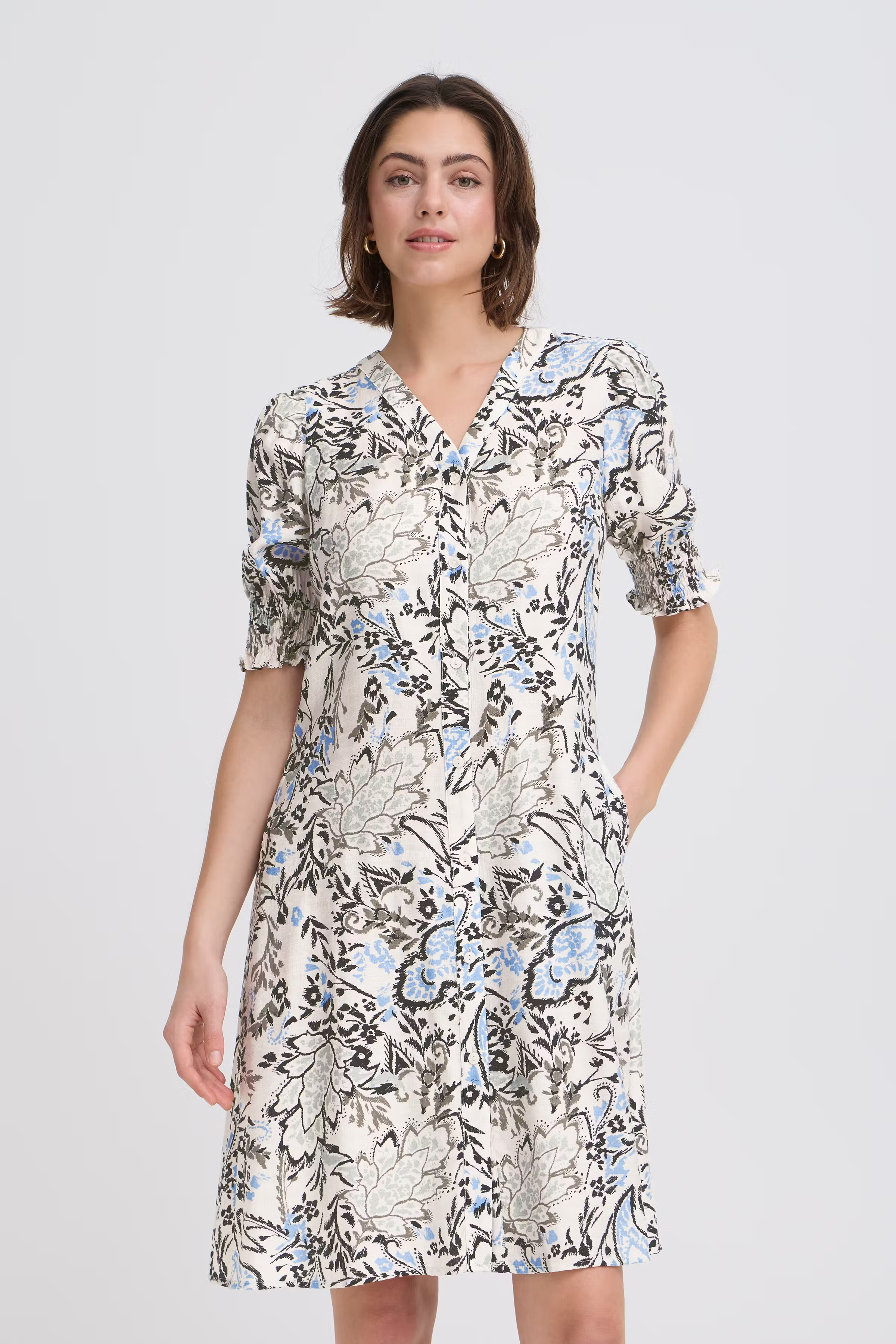 FRARIANA Kjole LOOKBOOK FRONT 20617530-900006113