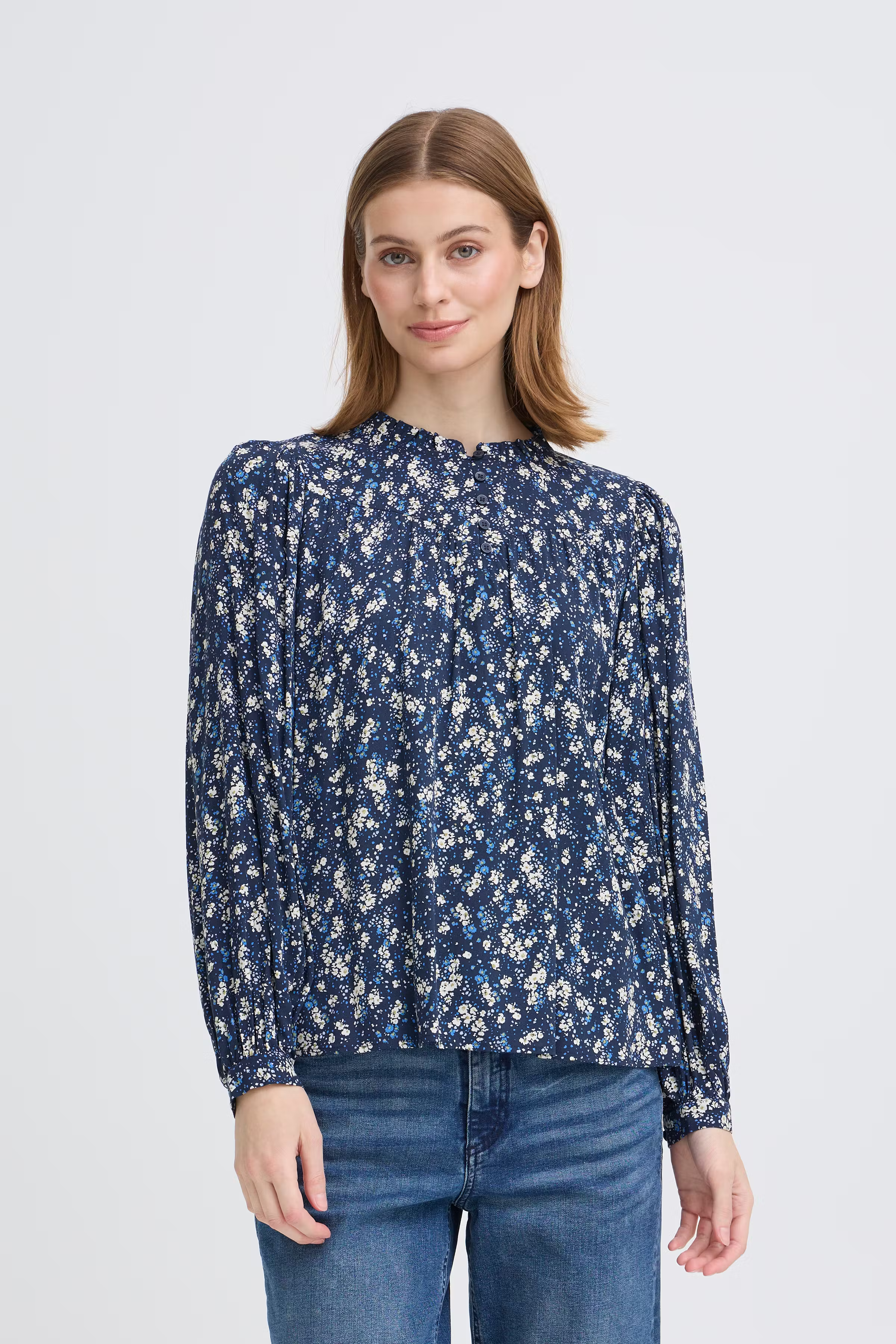 IHVERA Bluse LOOKBOOK FRONT 20125202-900004261