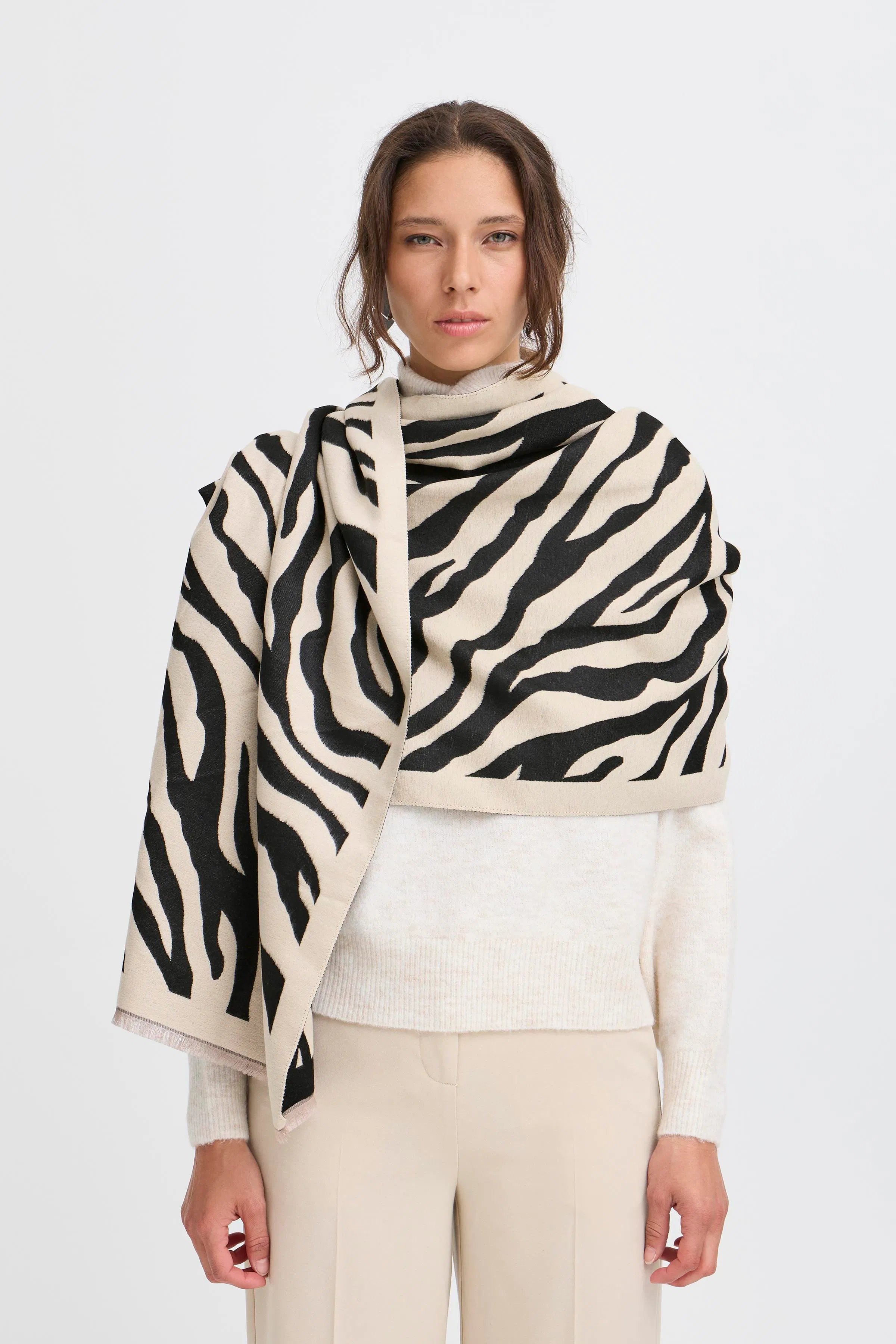 BYVIBRA Skjerf LOOKBOOK FRONT 20817266-202843