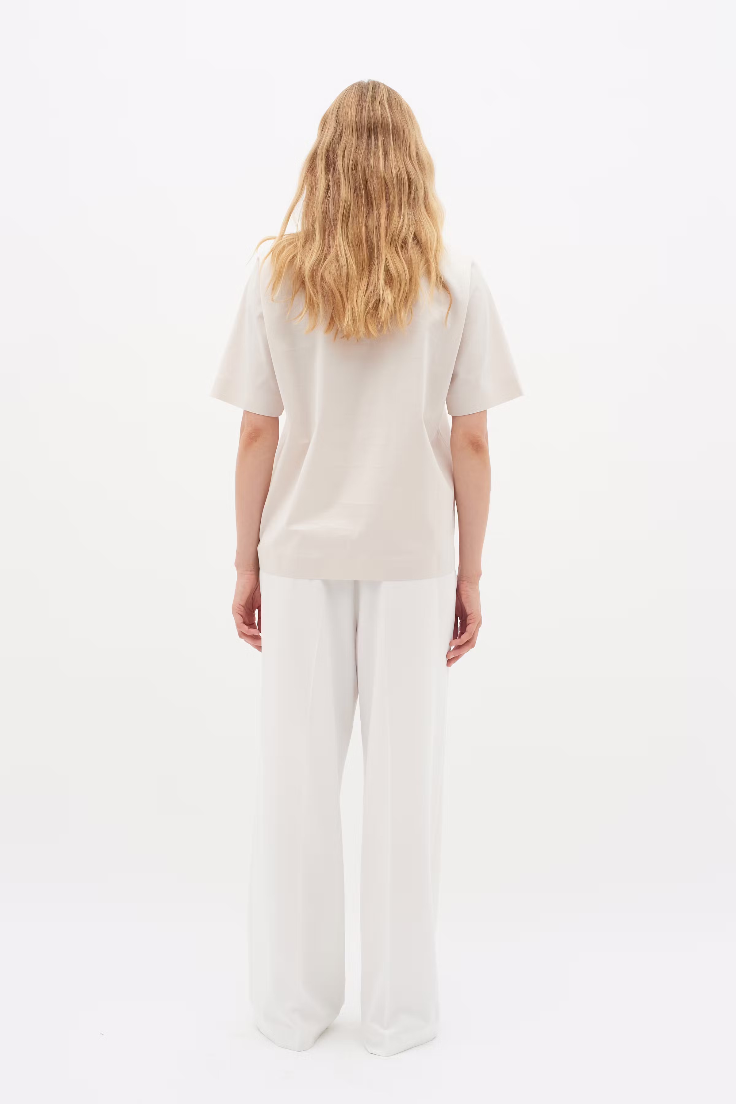 NaxaIW Wide Bukser LOOKBOOK BACK 30108710-110701