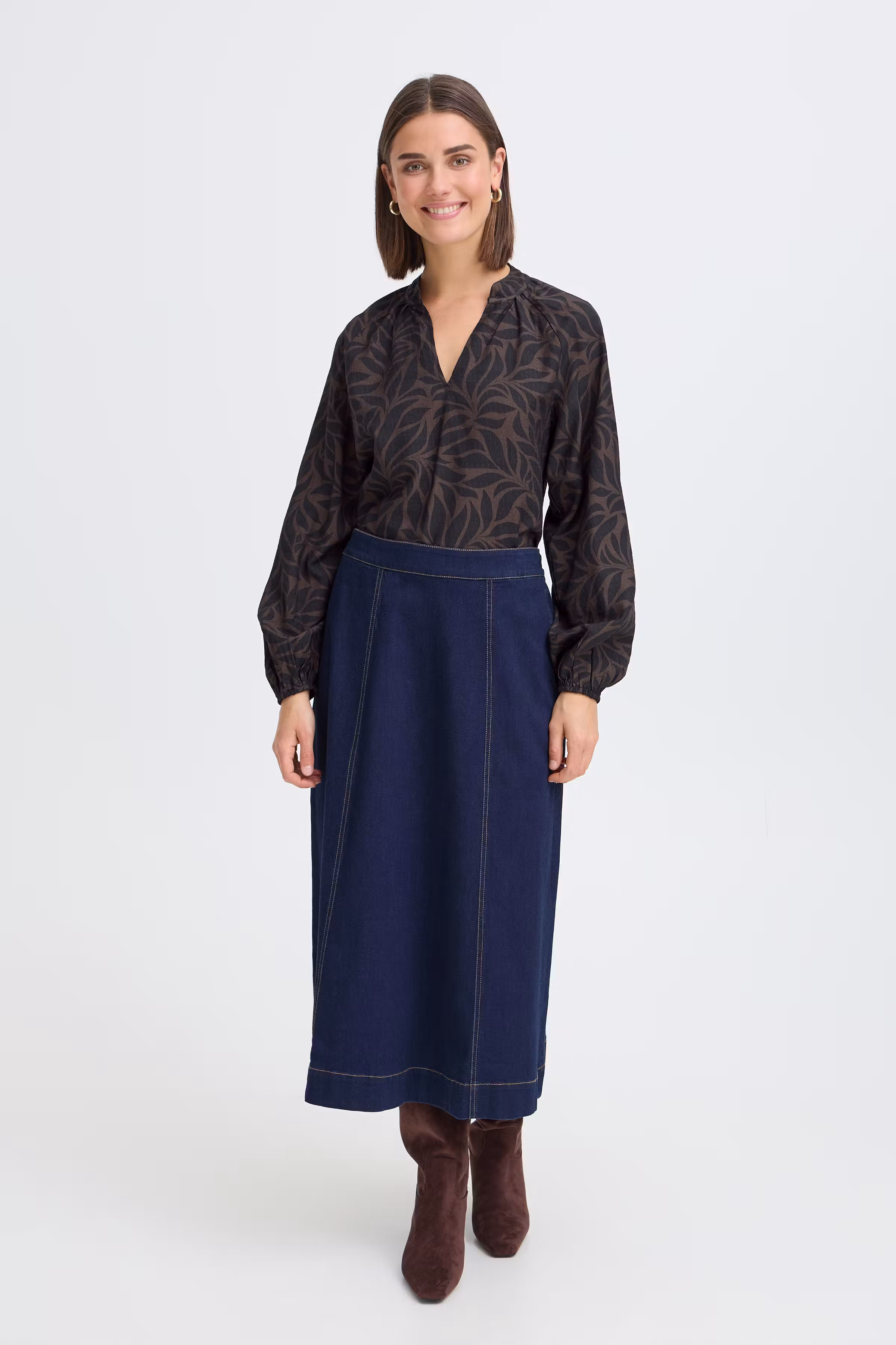 FRARIANA Bluse LOOKBOOK FRONT 20618204-900013355
