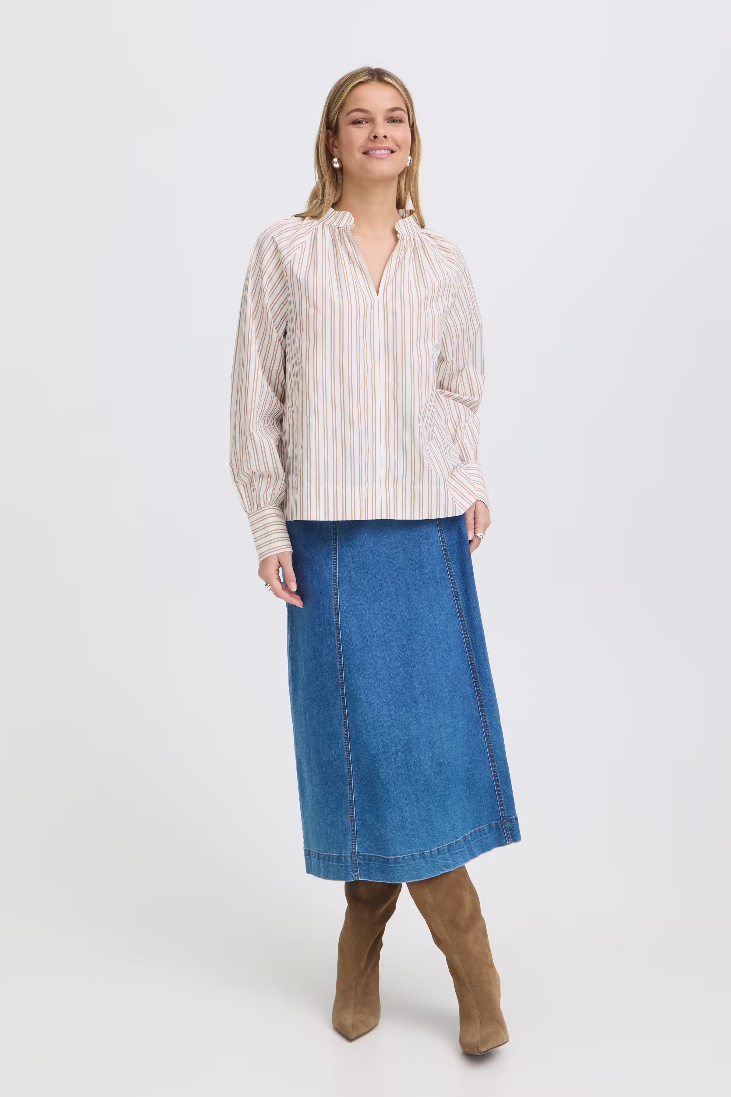 FRZABA Bluse LOOKBOOK FRONT 20618058-900009847
