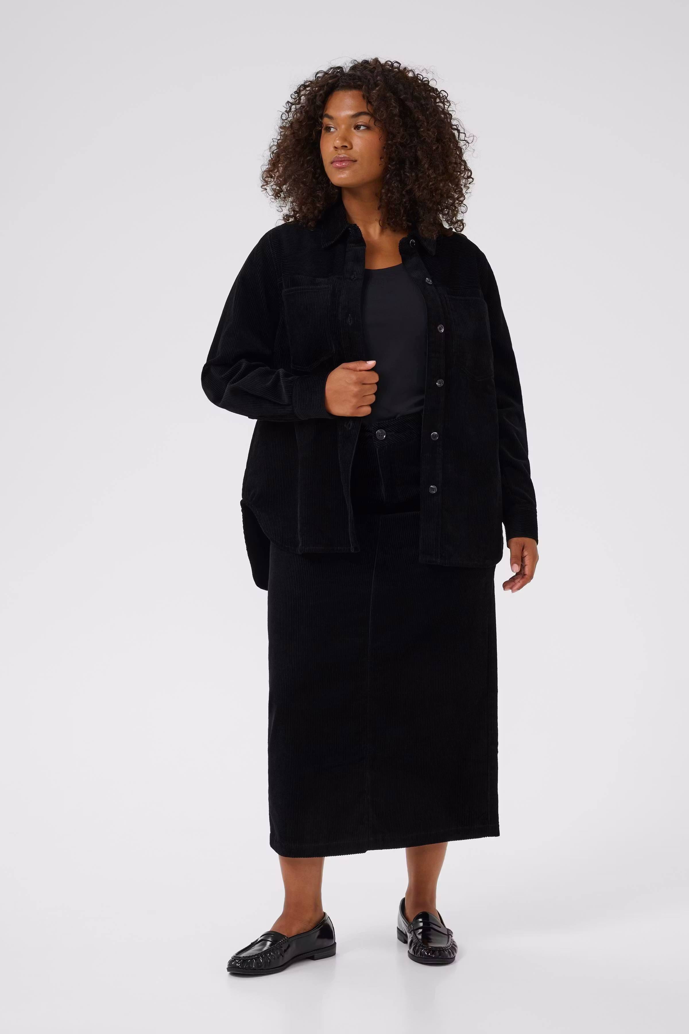 KCkirstin Rock aus Cord LOOKBOOK FRONT 10583619-100121