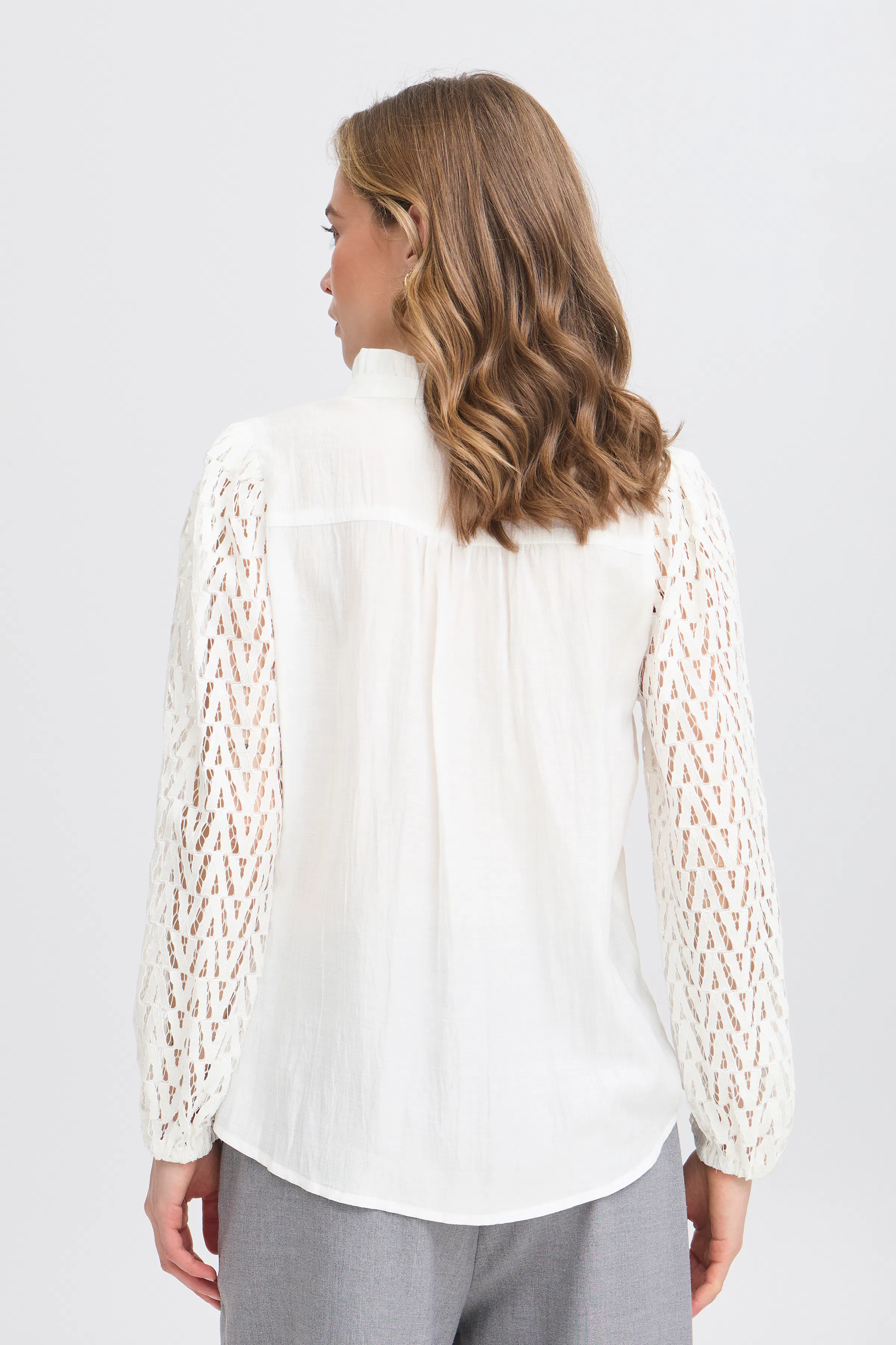 FRBESS Blouse LOOKBOOK BACK 20616031-114800