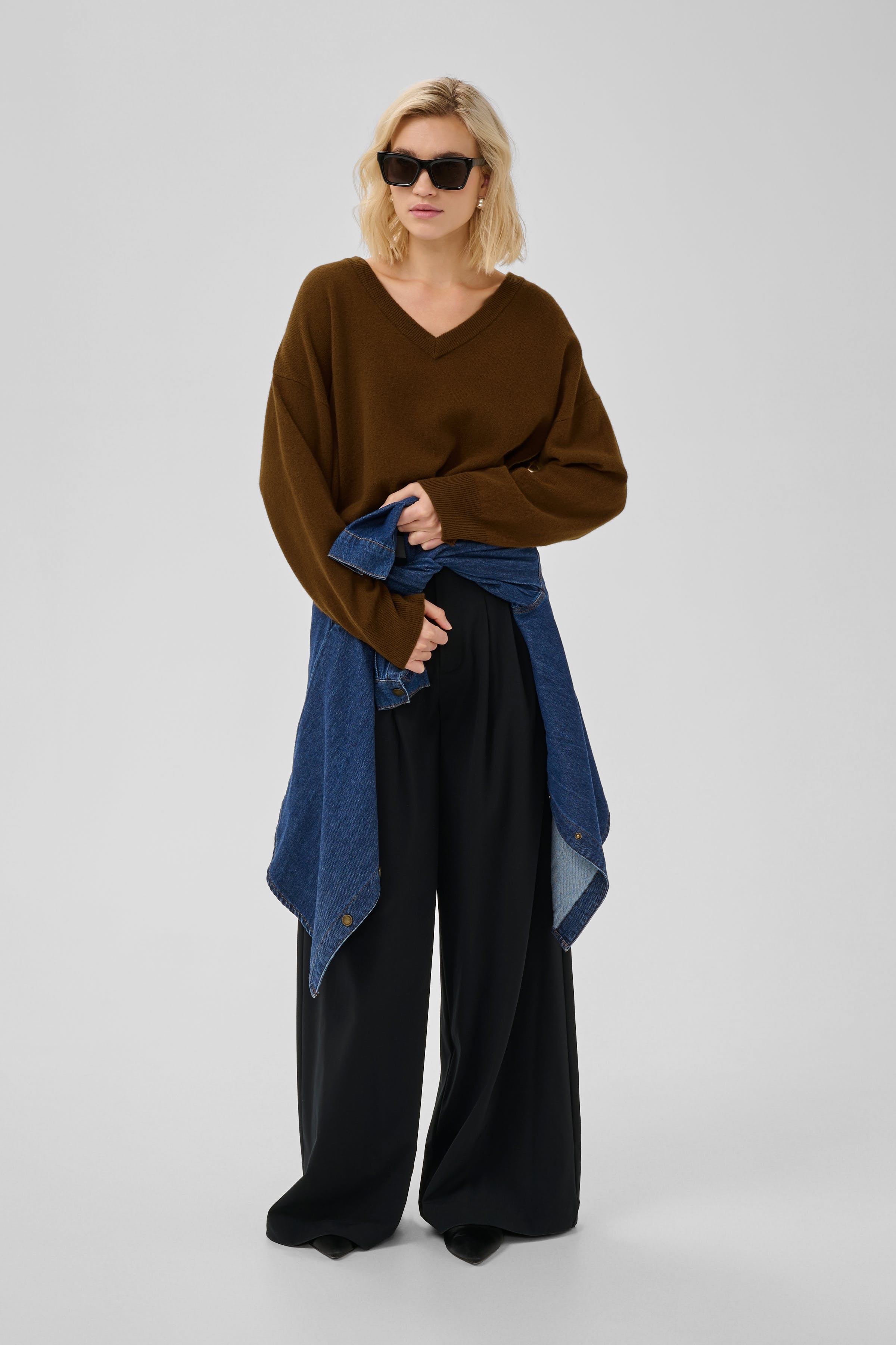 MWJola Pullover i 100% ull LOCATION NONE 10705698-181027