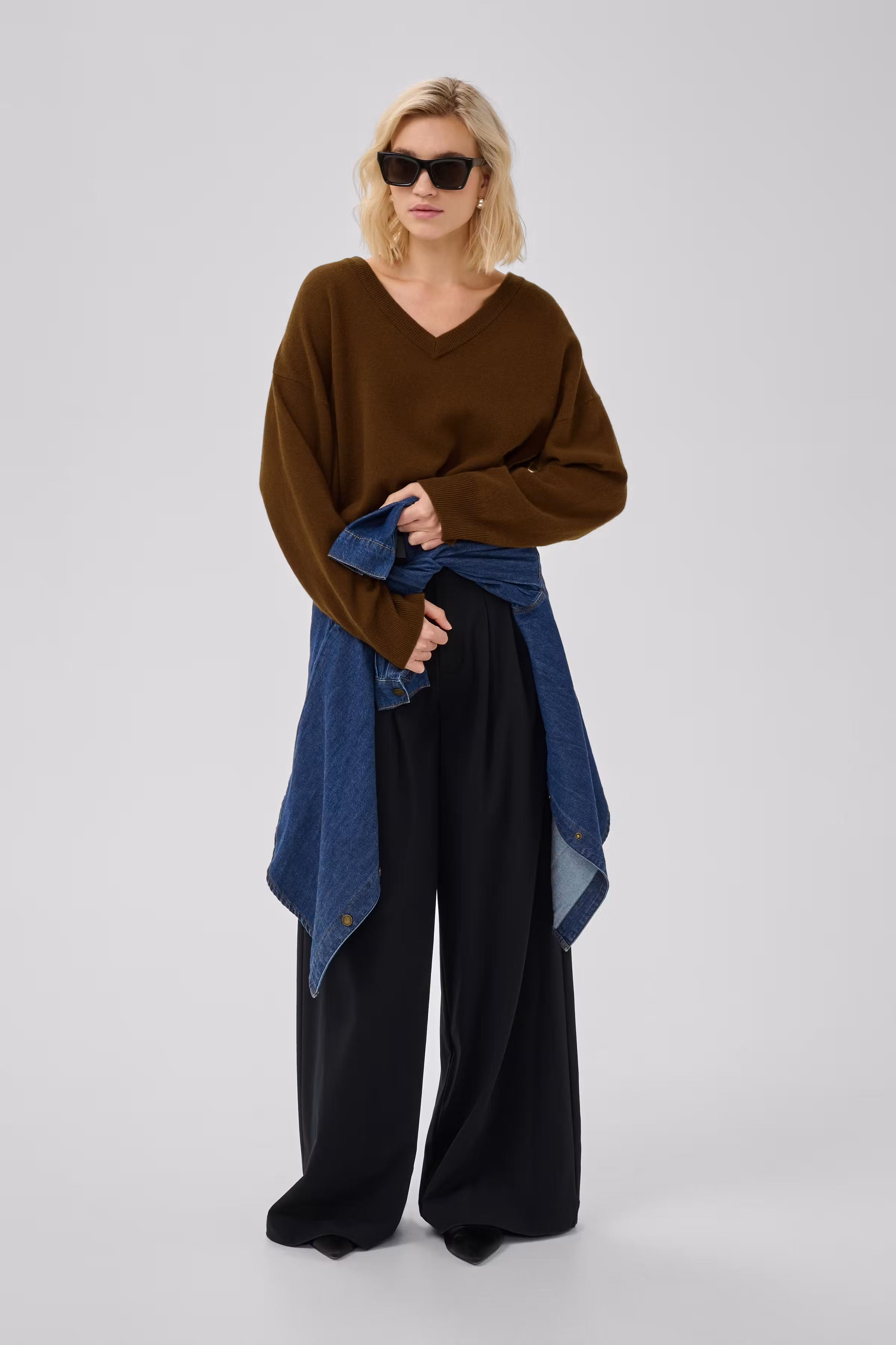 MWJola Pullover i 100% ull LOCATION NONE 10705698-181027