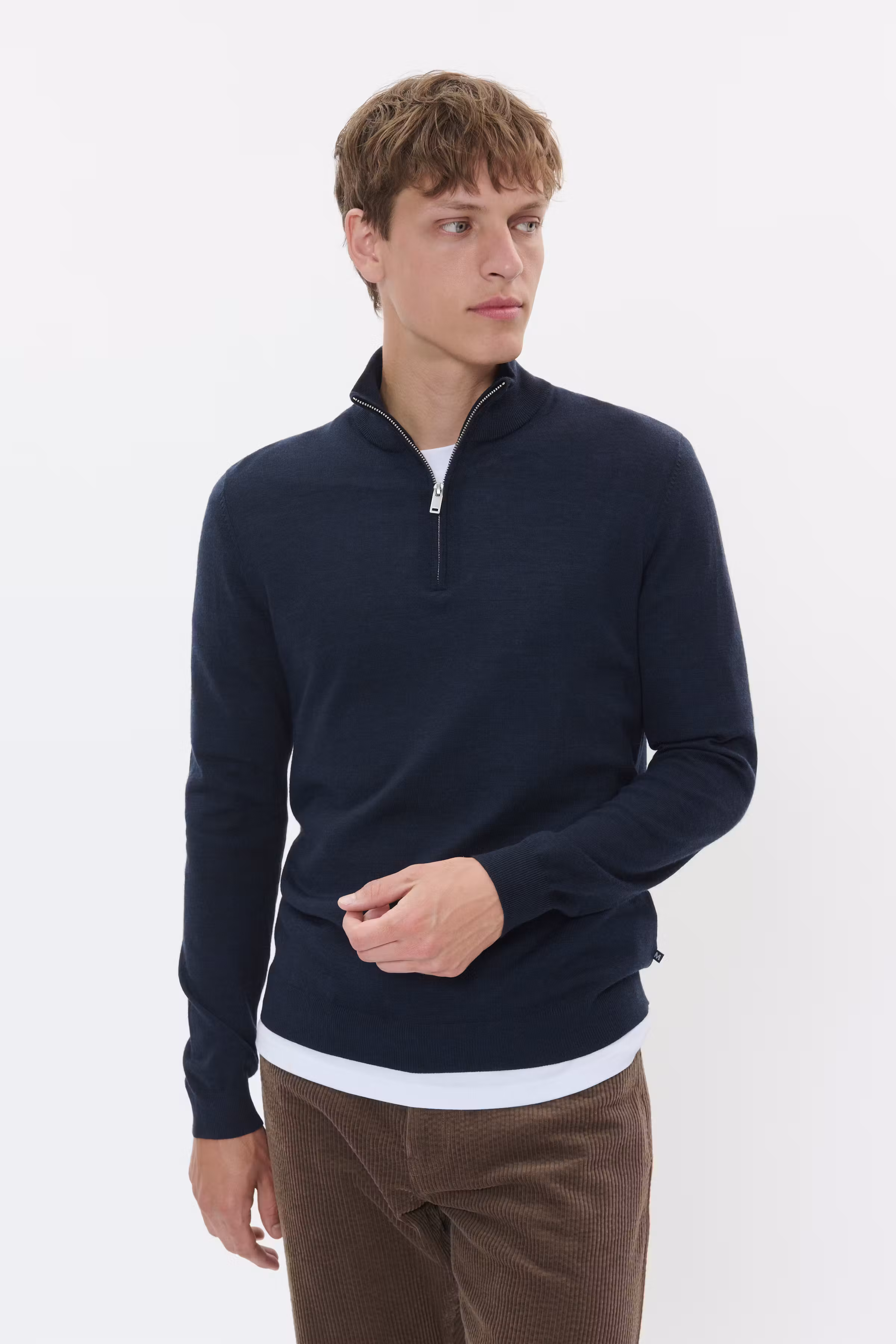 MAmason Merino Pullover LOOKBOOK FRONT 30207103-1940111