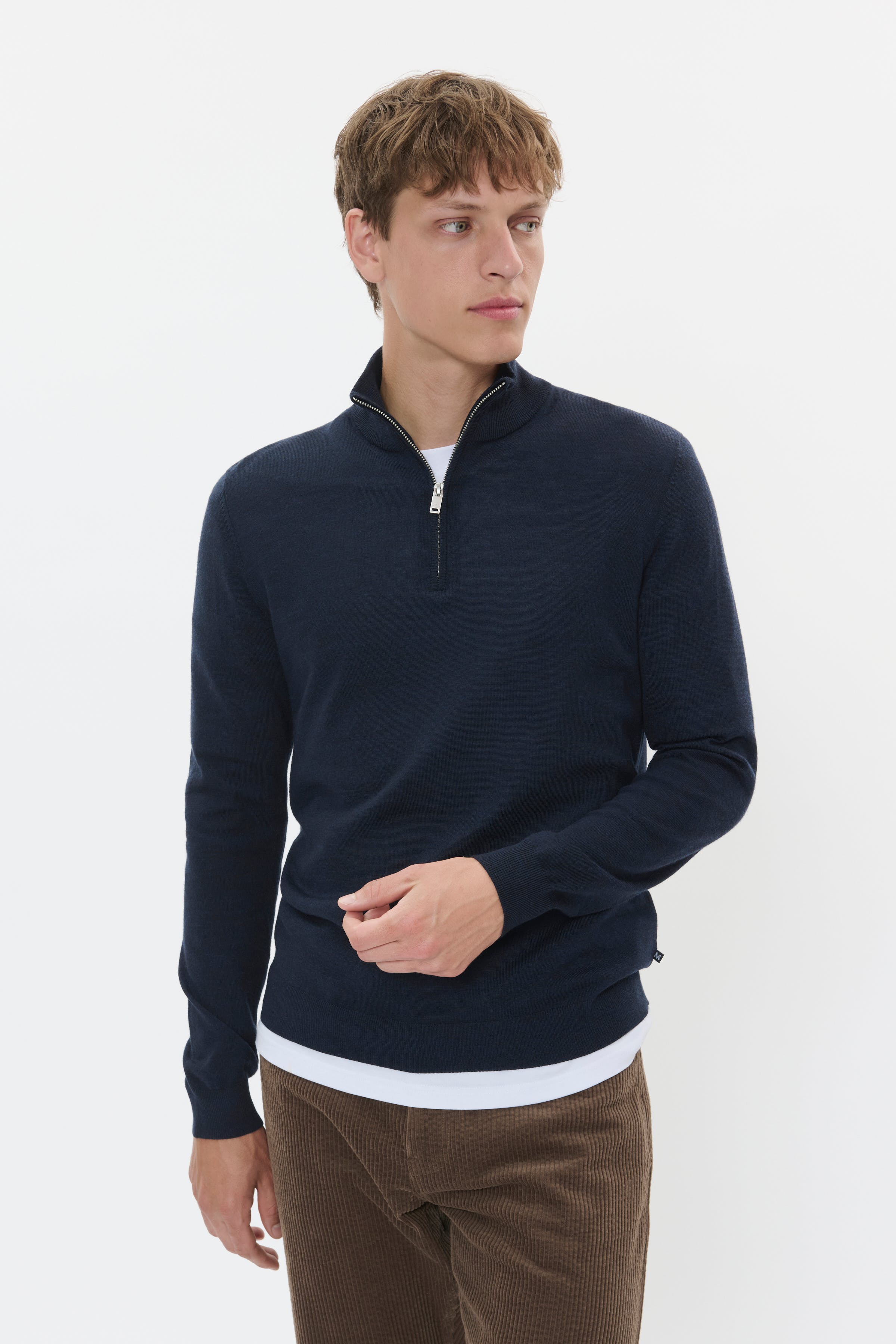 MAmason Merino Pullover LOOKBOOK FRONT 30207103-1940111