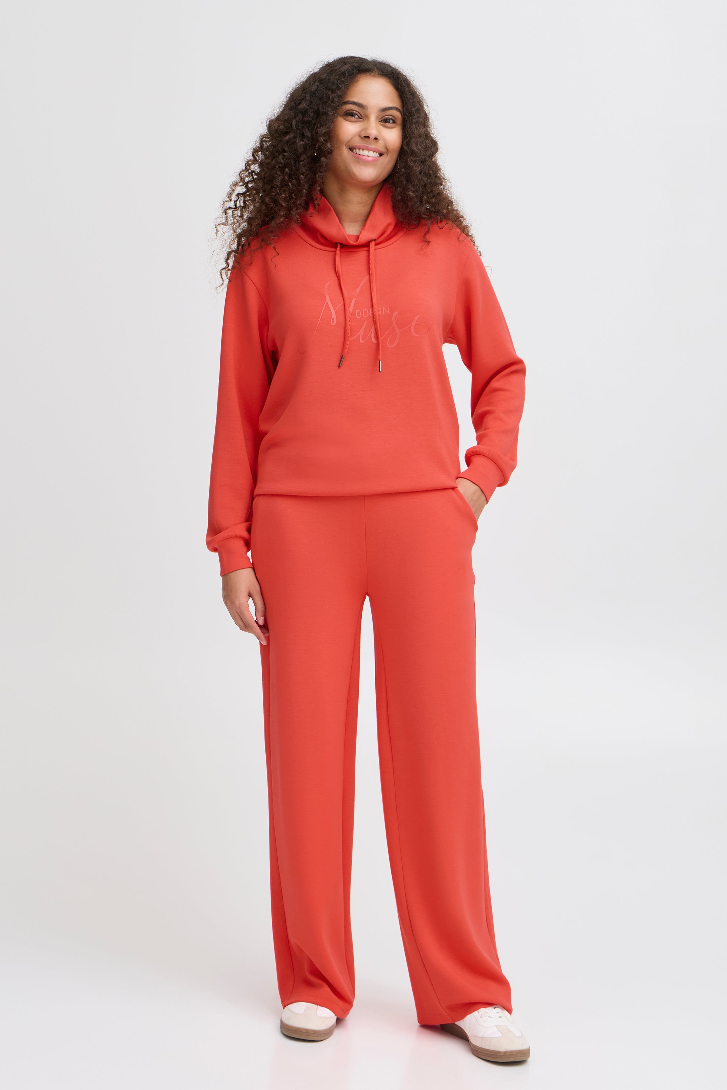 FRAURORA Casual broek LOOKBOOK FRONT 20615556-171654