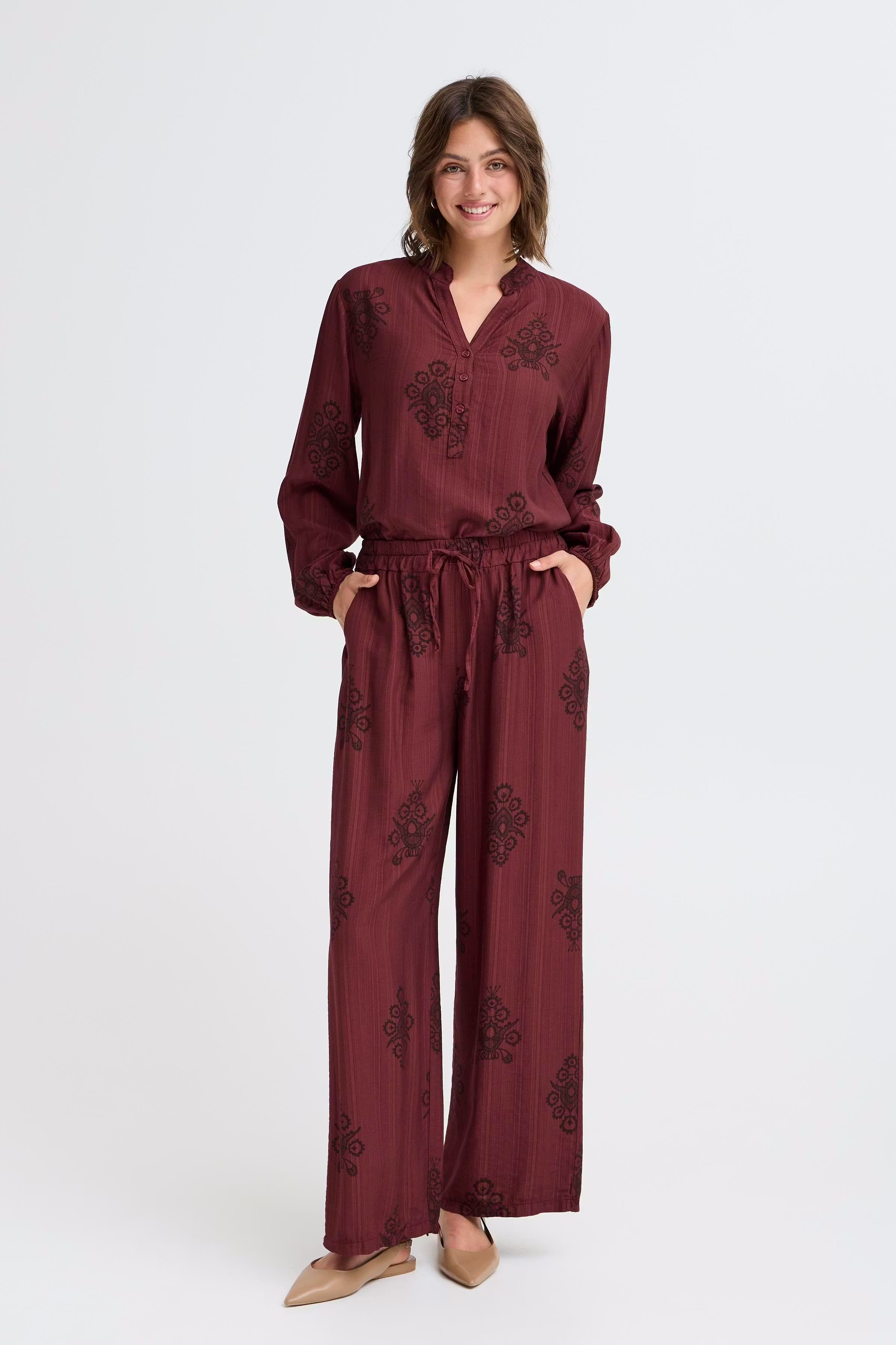 FRDEBORA Bukser LOOKBOOK FRONT 20616373-205751