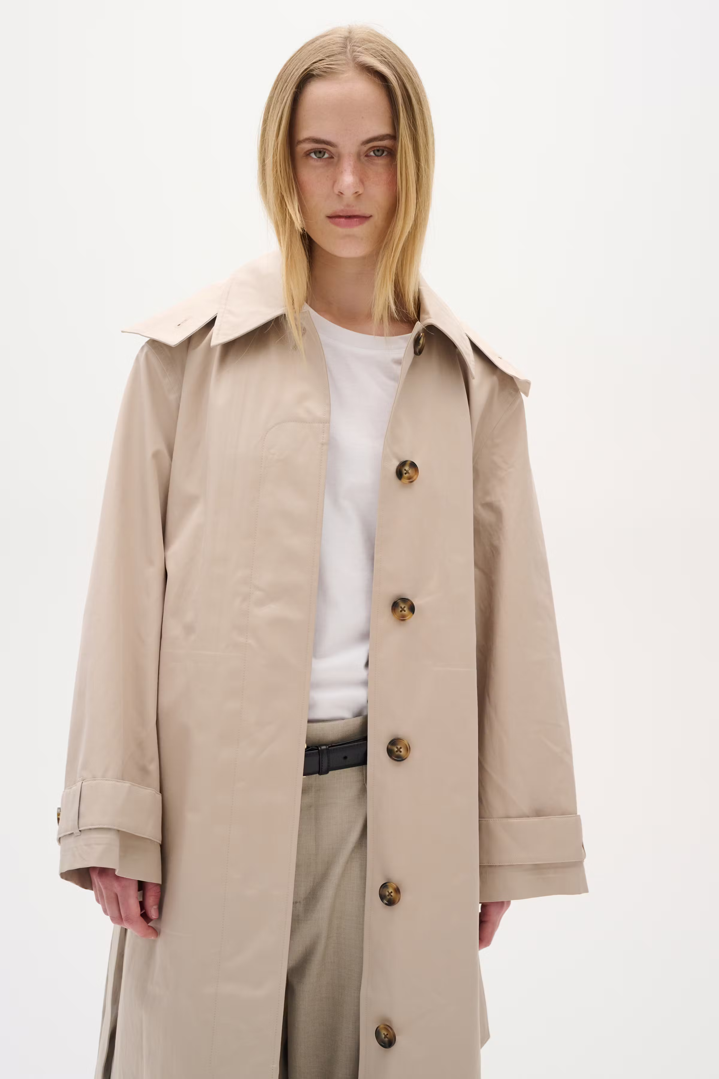 MylahIW vanntett trenchcoat LOOKBOOK FRONT 30109947-151308