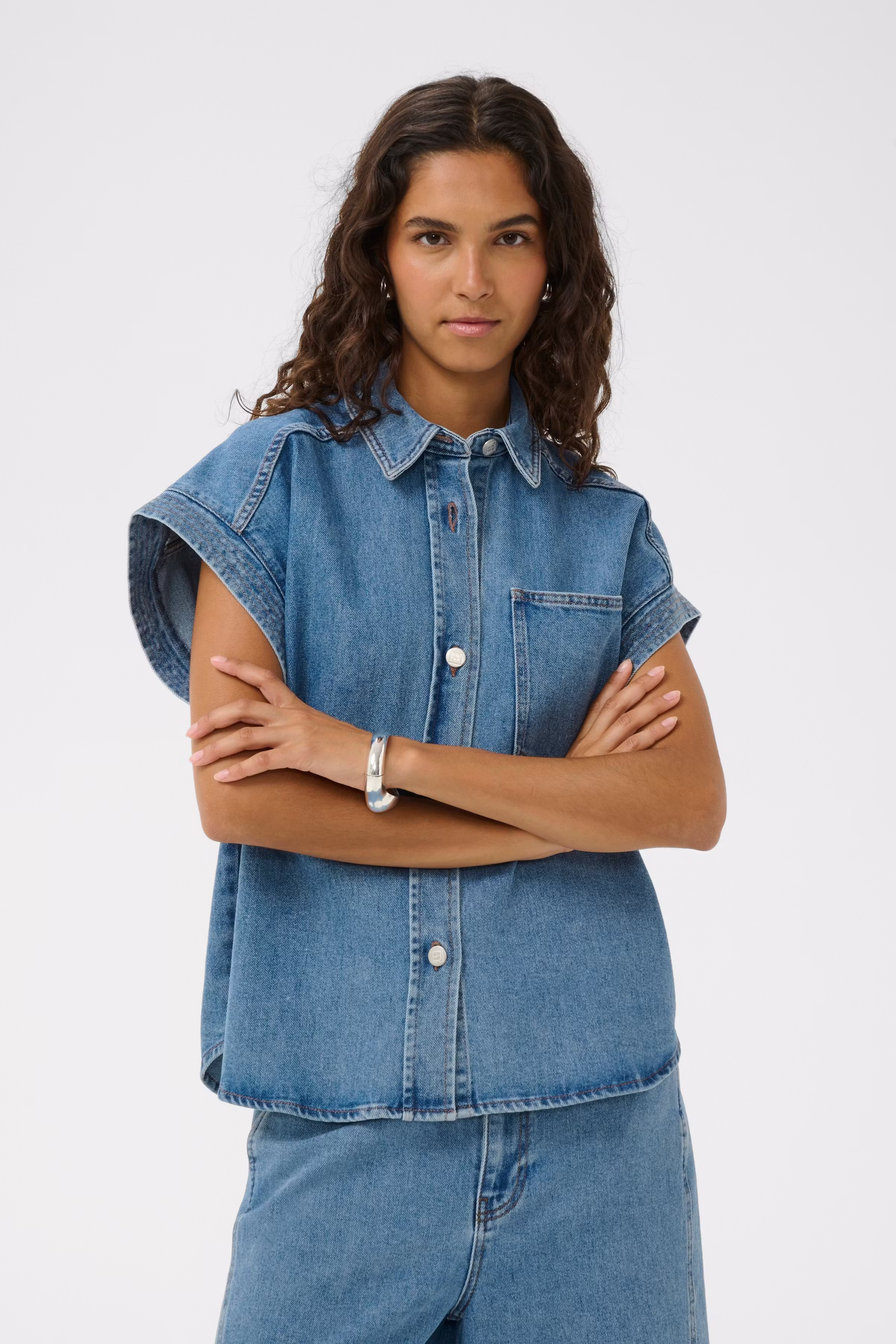 SLAdabella Overhemd LOOKBOOK FRONT 30409190-301233