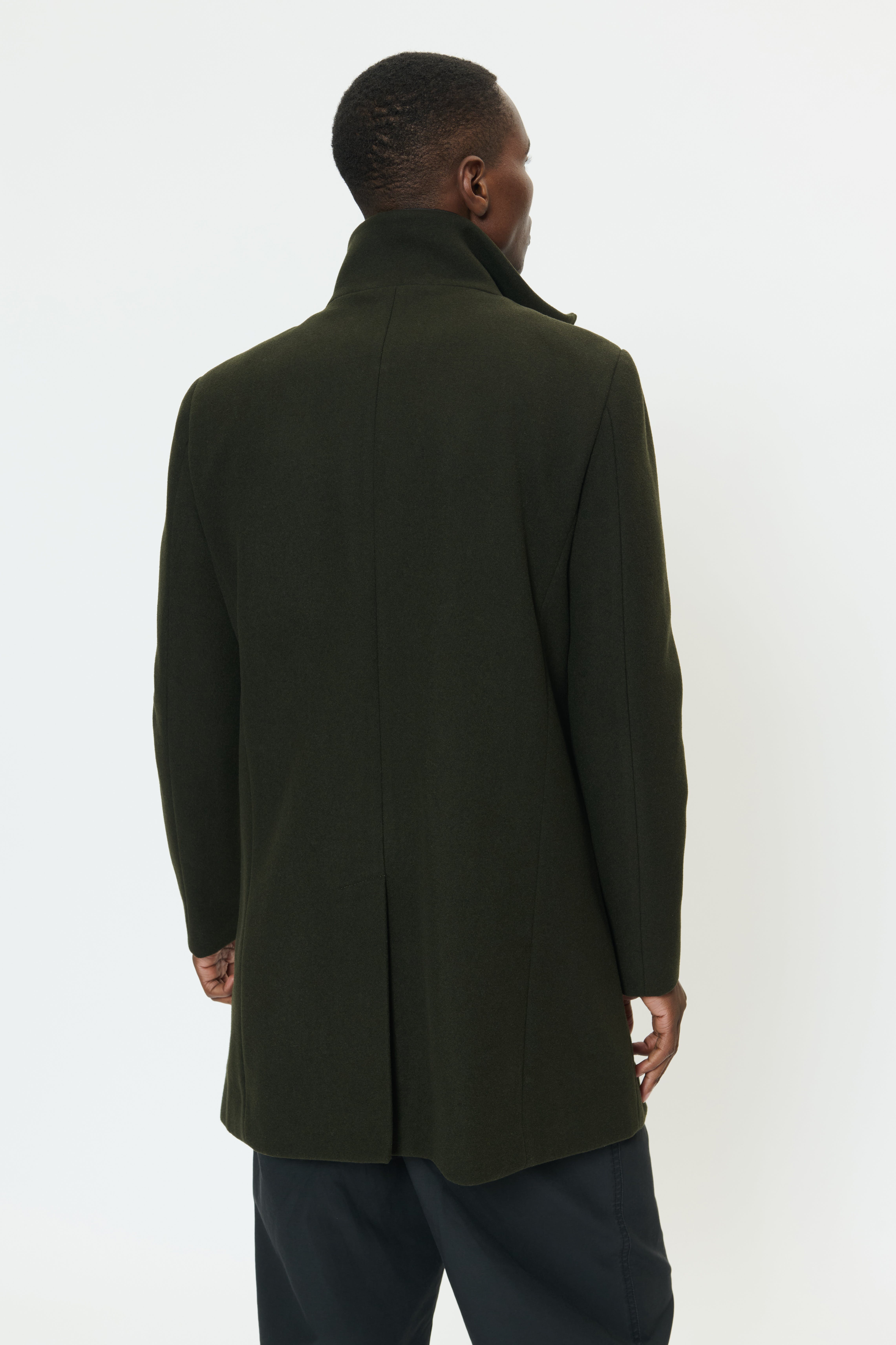 Harvey Wool Coat LOOKBOOK BACK 30203845-21505