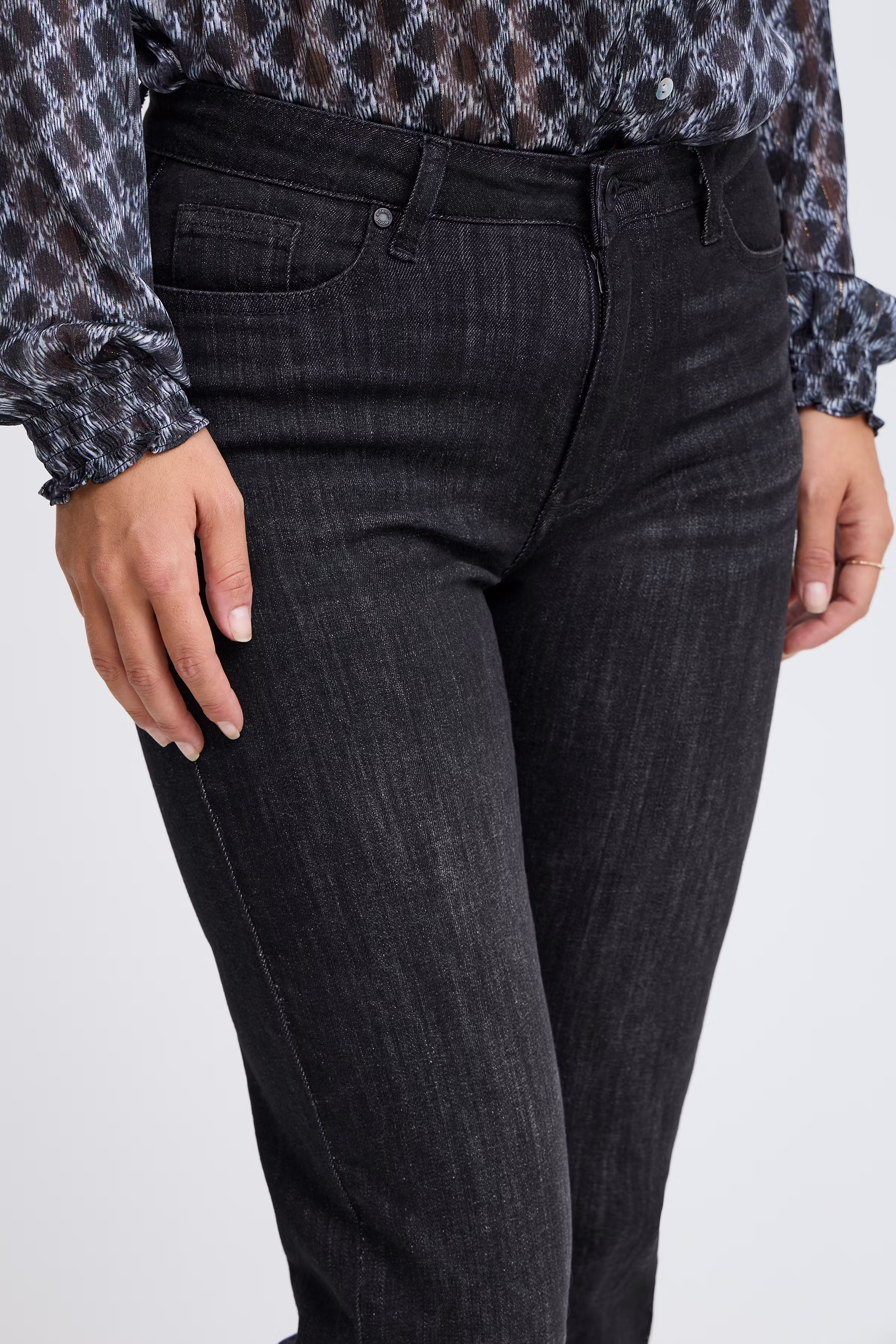 PZJOYY HW Jeans Straight Leg LOOKBOOK DETAIL 50208638-200004