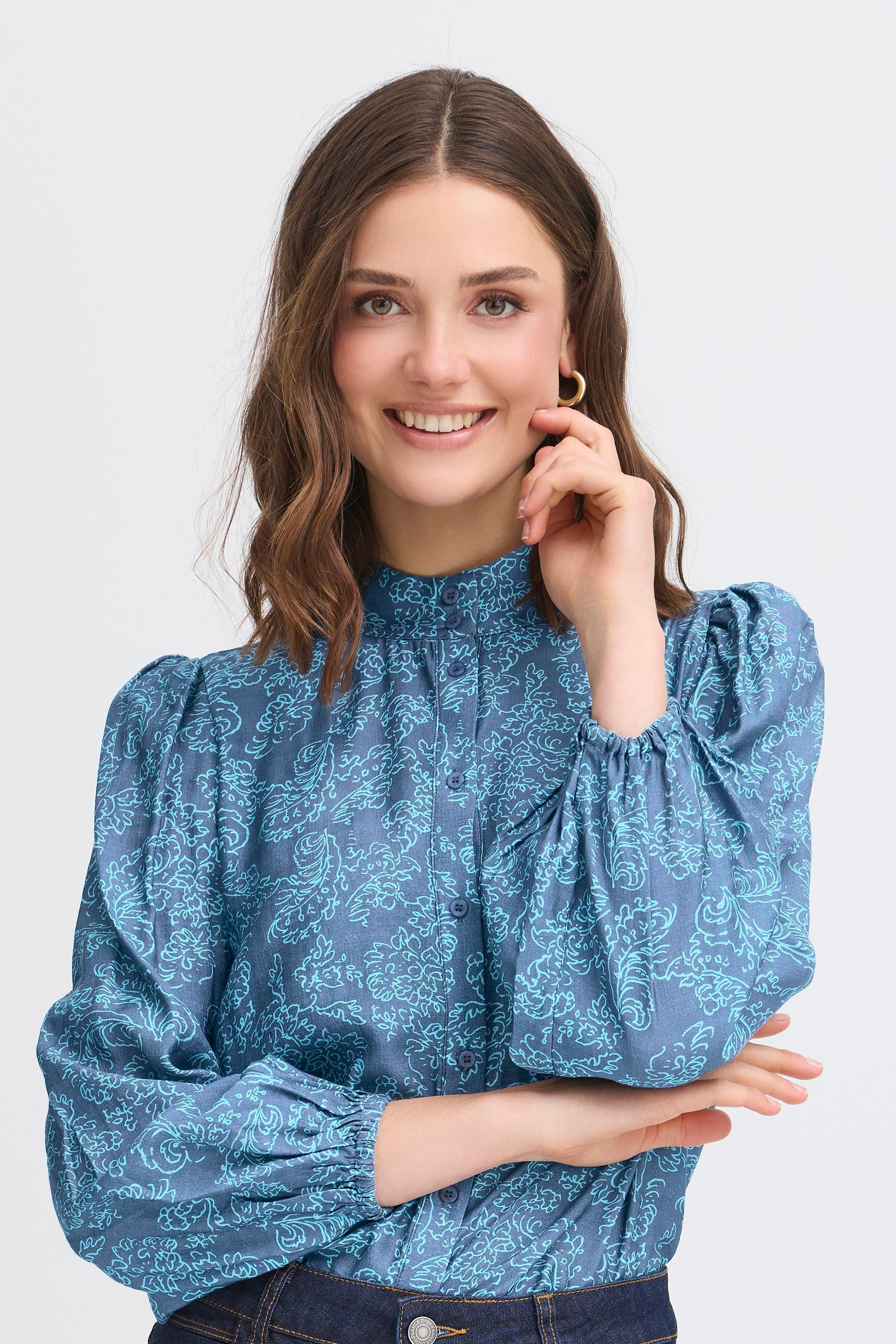 FRARIANA Overhemd LOOKBOOK FRONT 20616043-205107