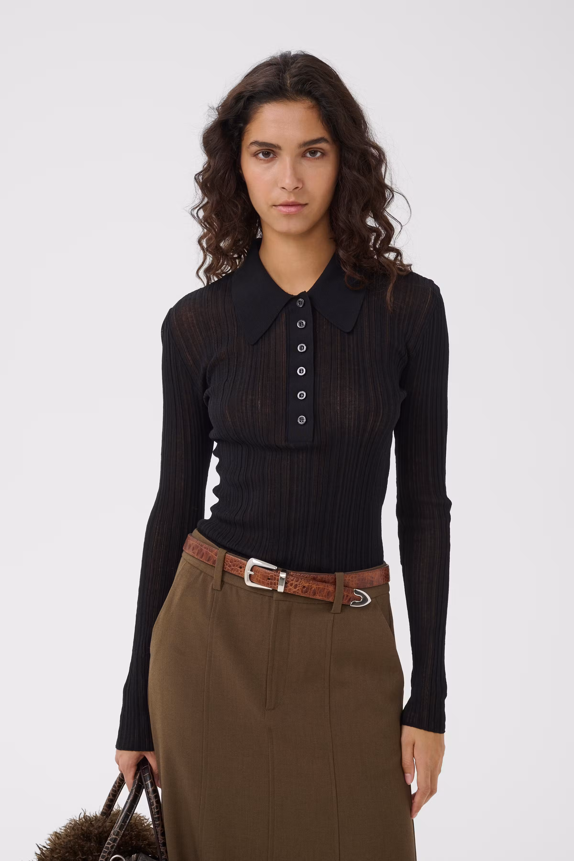 GZclene Poloshirt LOOKBOOK FRONT 10911499-100017